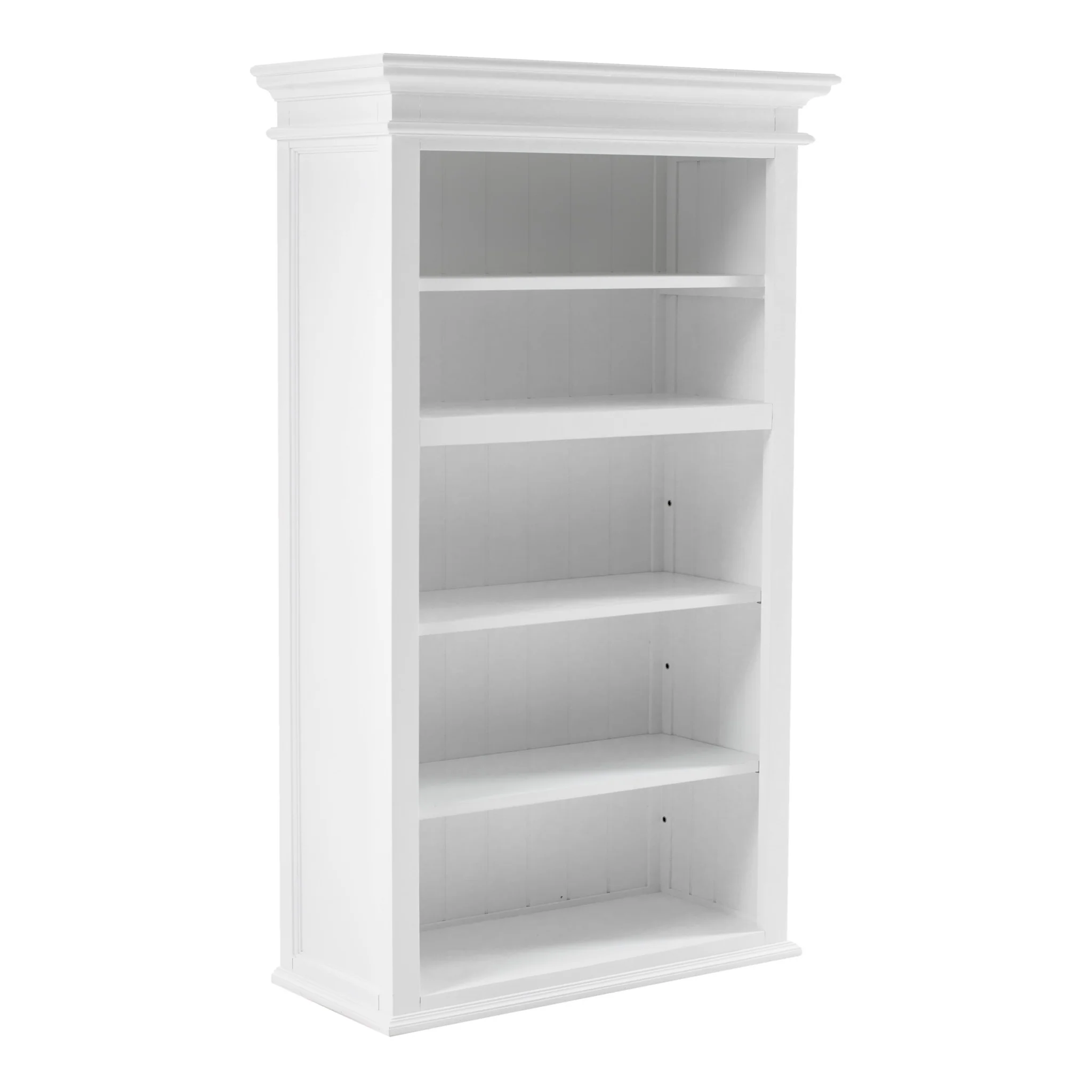 Classic White Single Bay Hutch Unit By Homeroots - Image 7