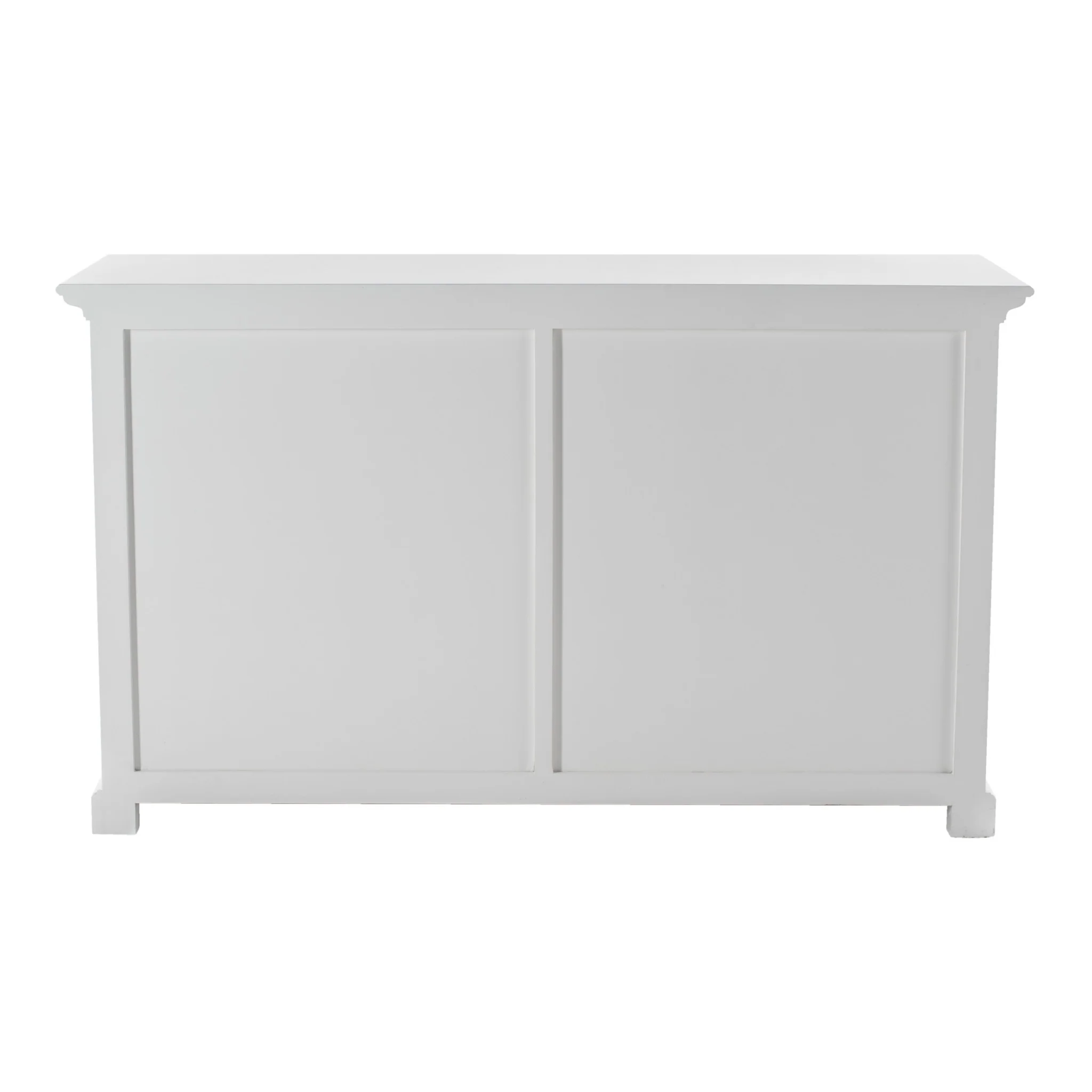 Classic White Small Buffet Table By Homeroots - Image 7
