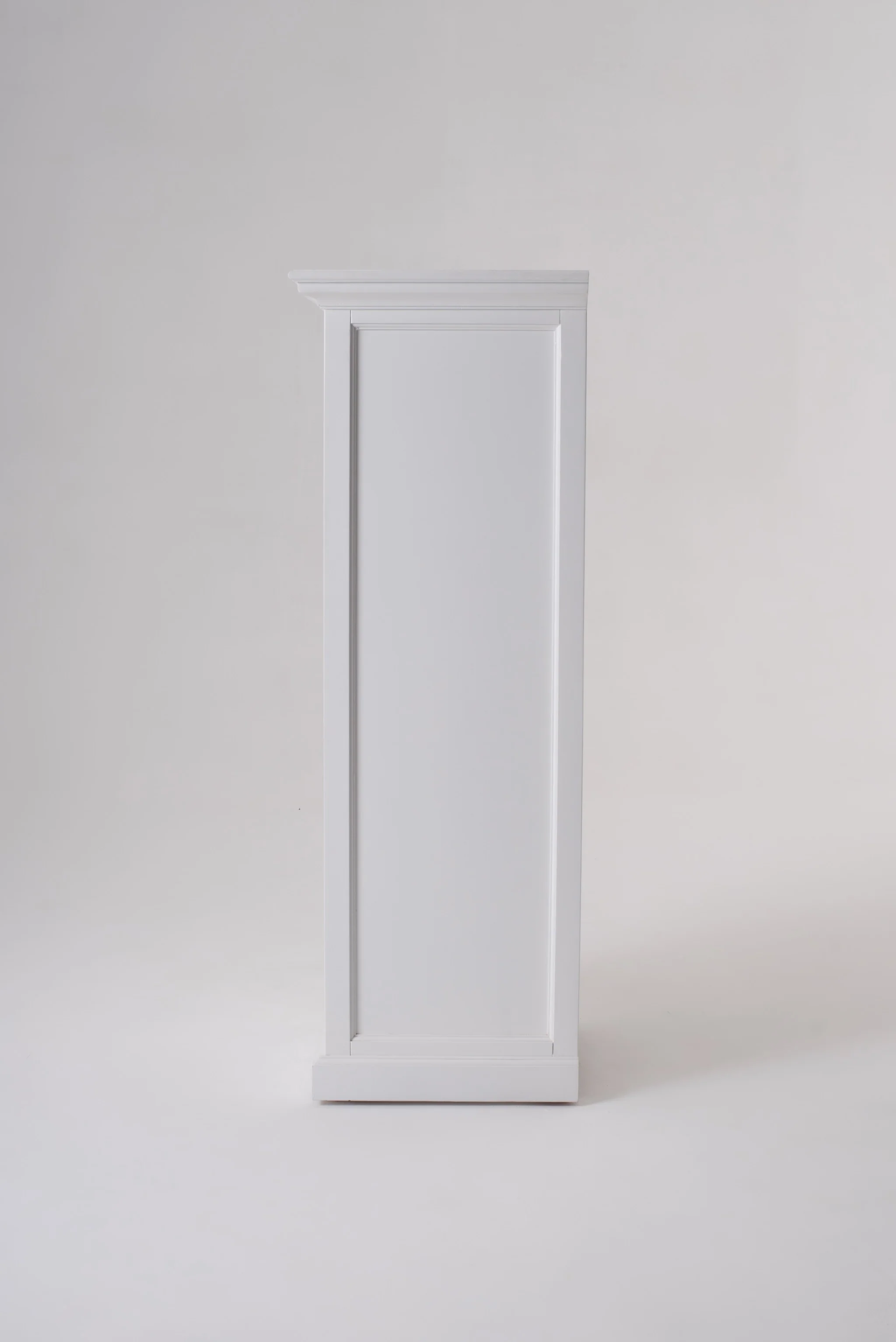 Classic White Storage Cabinet With Basket Set By Homeroots - Image 9