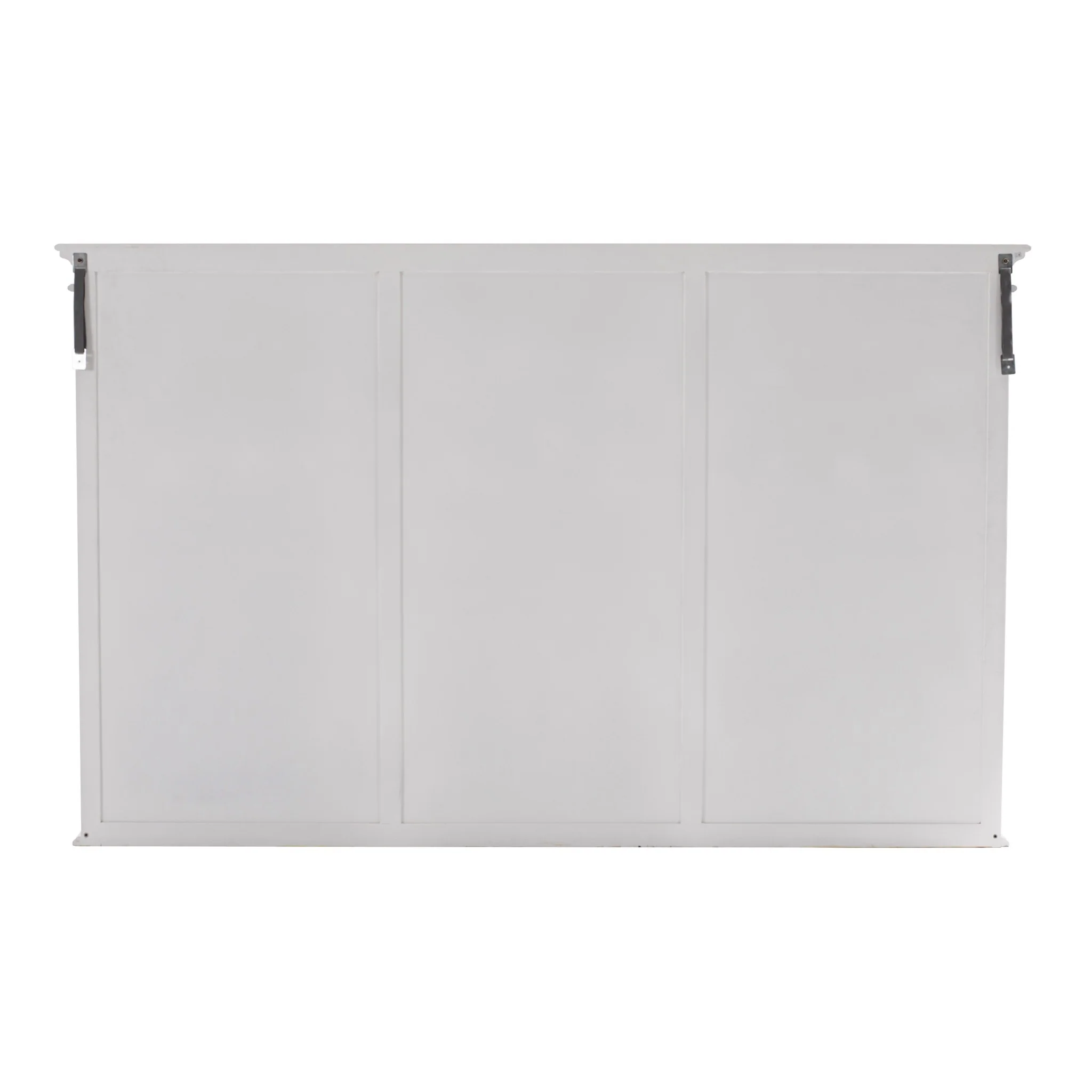 Classic White Triple-Bay Hutch Unit By Homeroots - Image 8