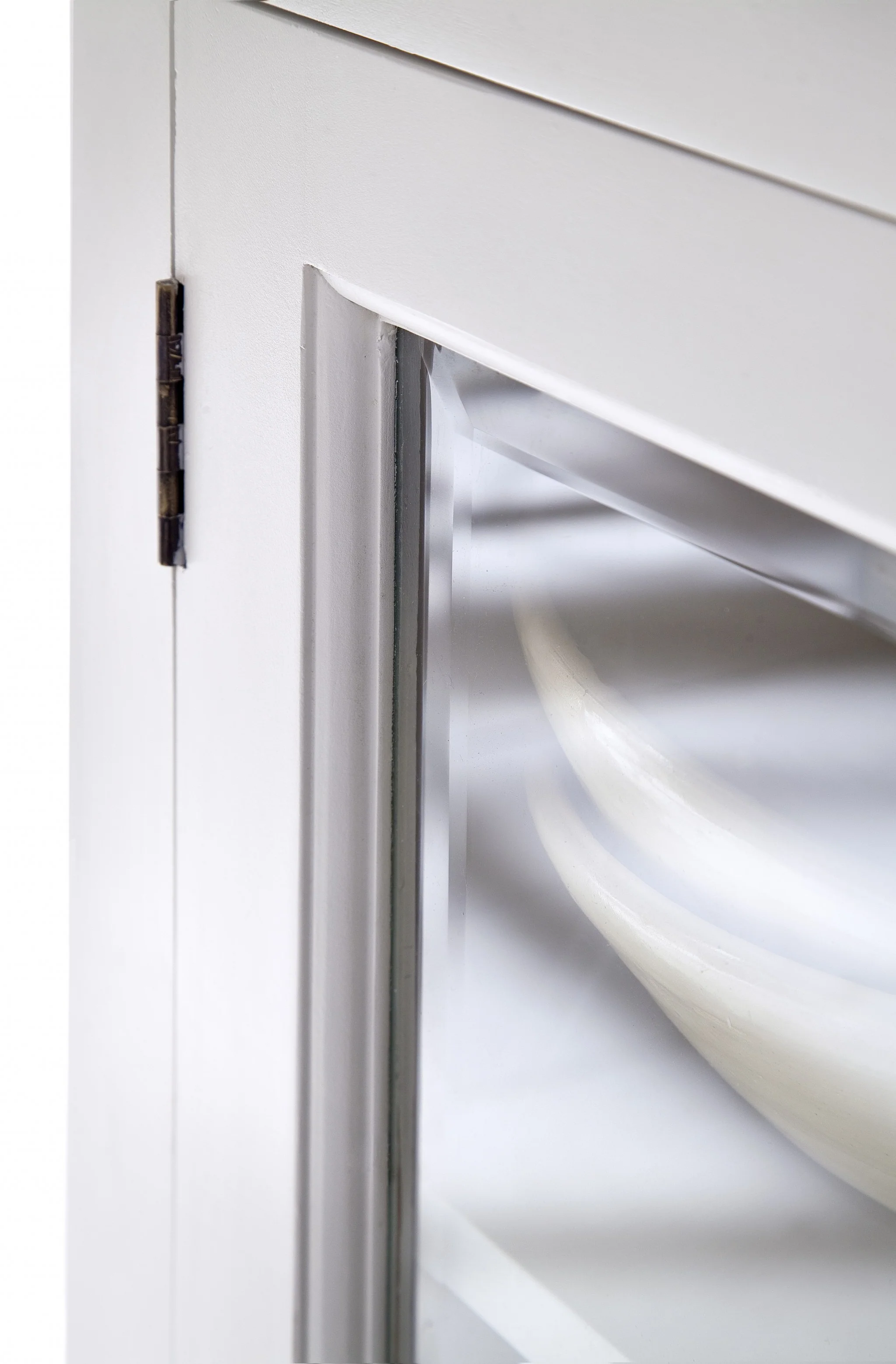 Classic White Two Level Mega Storage Cabinet By Homeroots - Image 9