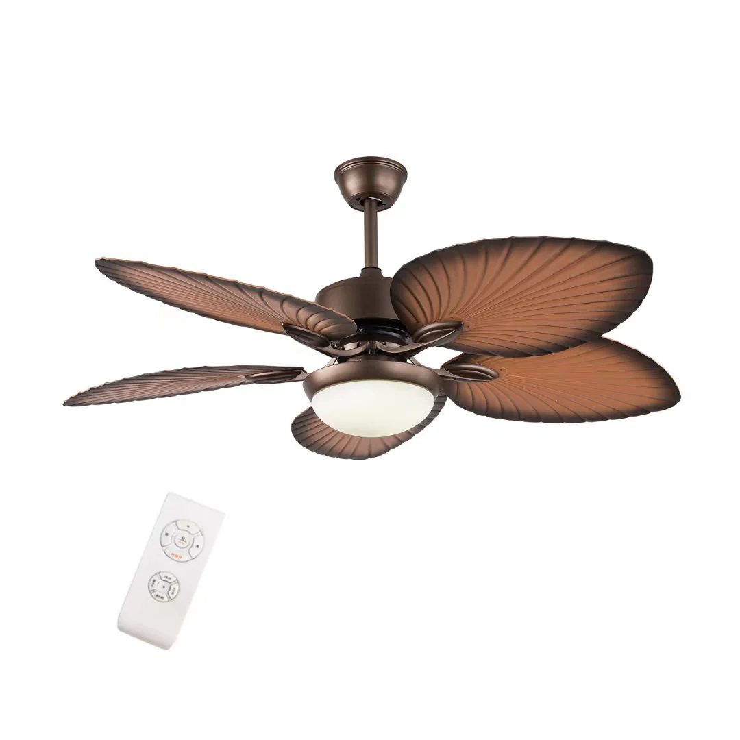 Classy Metal Ceiling Fan And LED Lamp By Homeroots - Image 8
