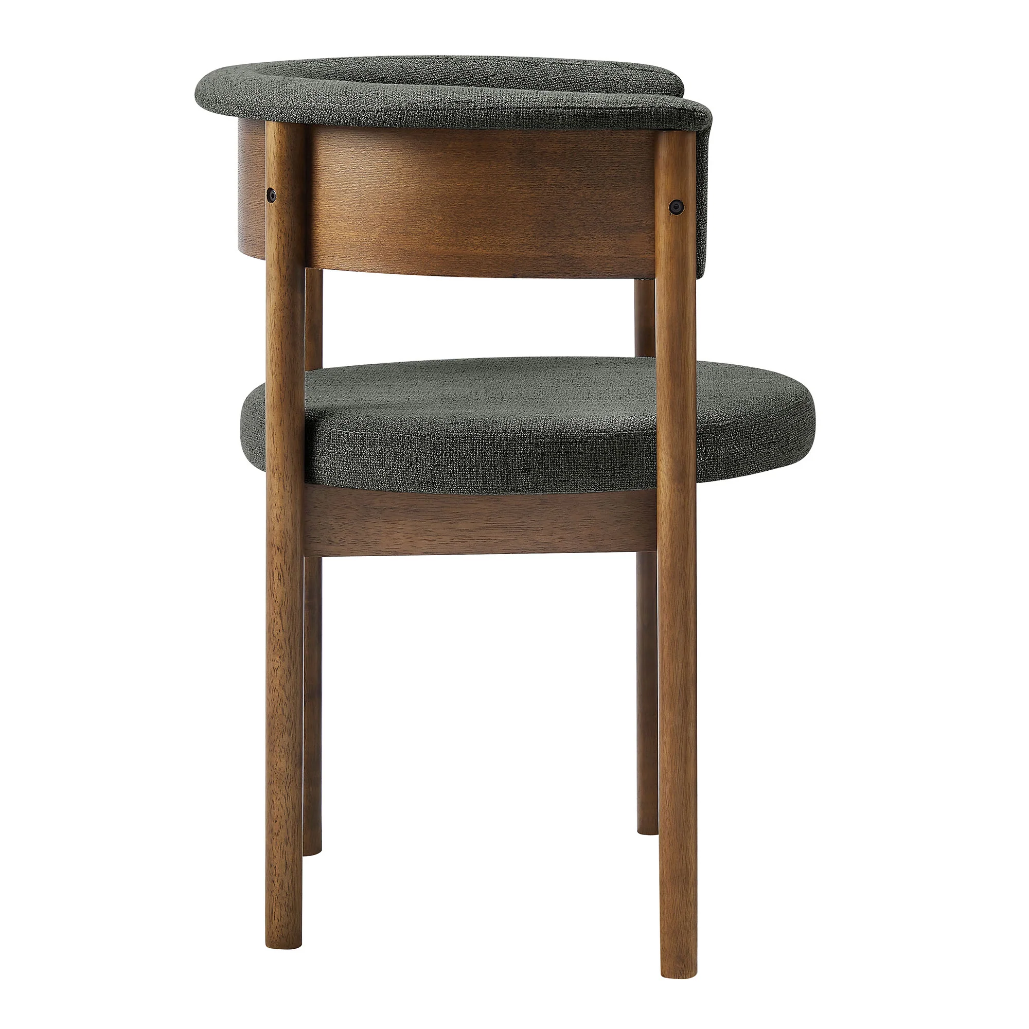 Clea Curved Upholstered Dining Chairs Set Of 2 by Modway - Image 4