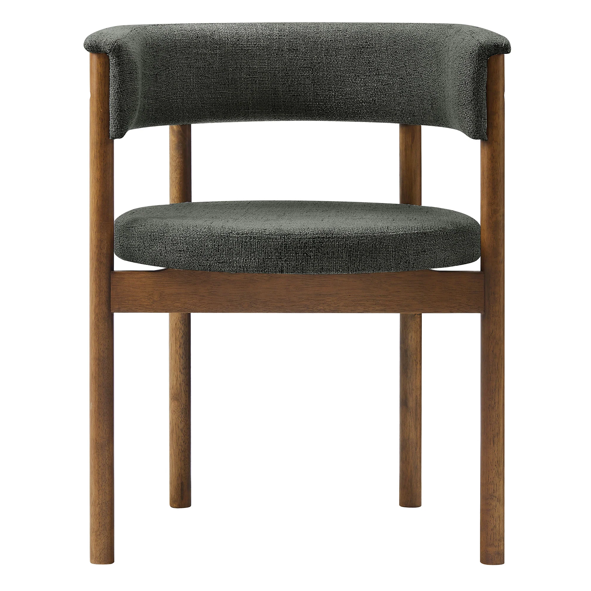 Clea Curved Upholstered Dining Chairs Set Of 2 by Modway - Image 6