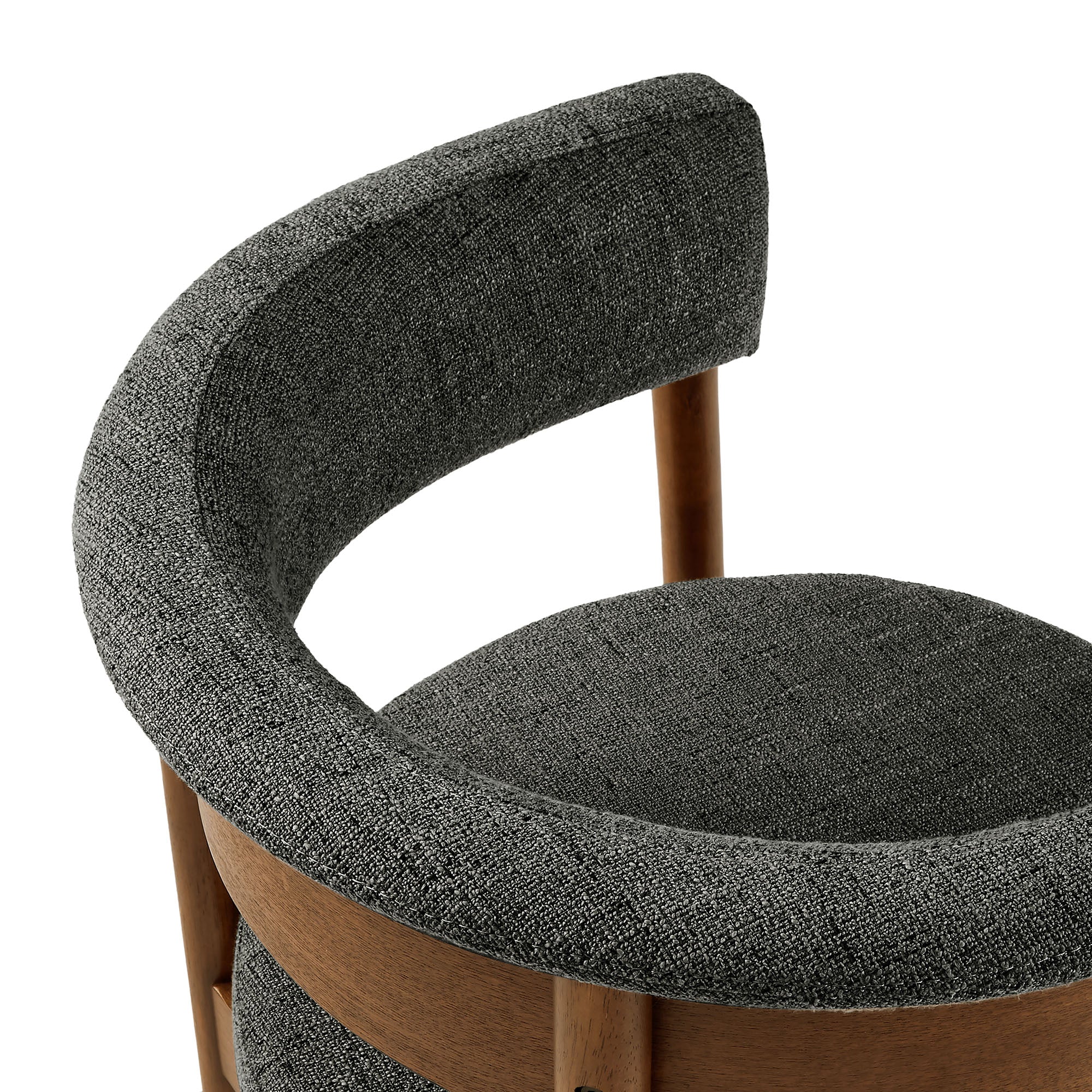 Clea Curved Upholstered Dining Chairs Set Of 2 by Modway - Image 7
