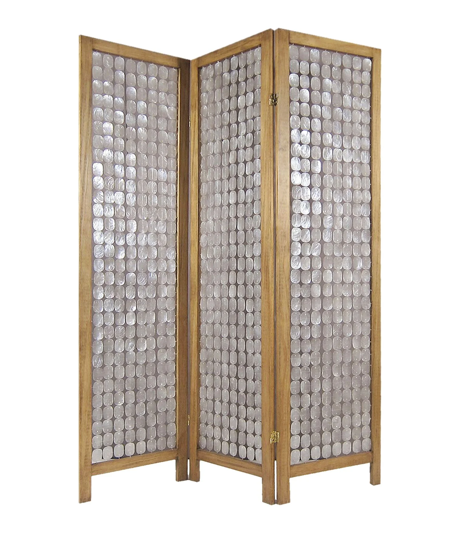 Clear Capiz Shell Screen By Homeroots - 342720 - Image 2