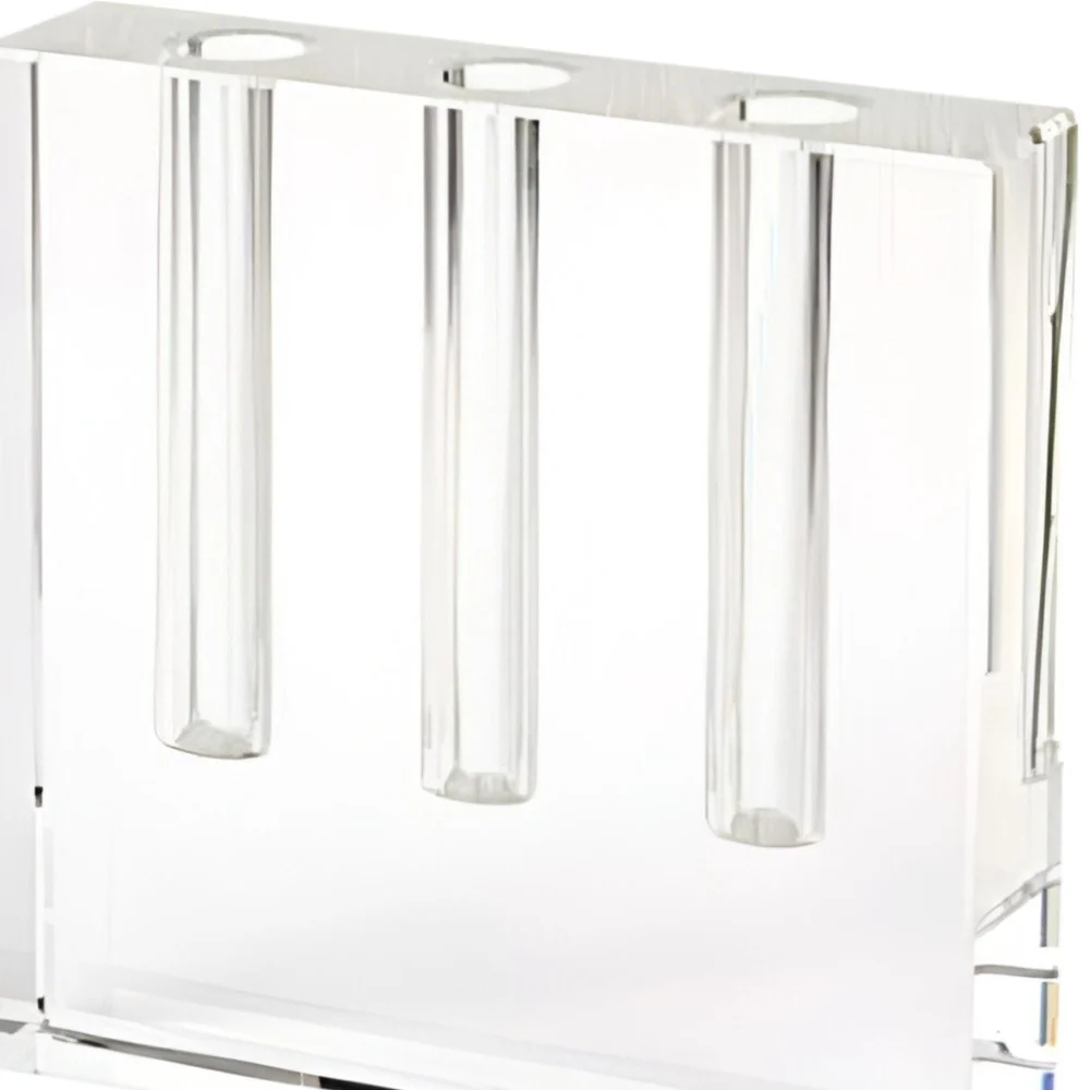 Clear Crystal Clear Square Table Vase By Homeroots - Image 4