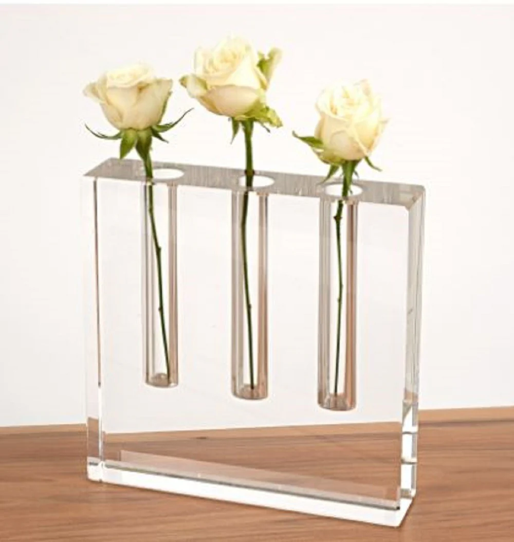 Clear Crystal Clear Square Table Vase By Homeroots - Image 5