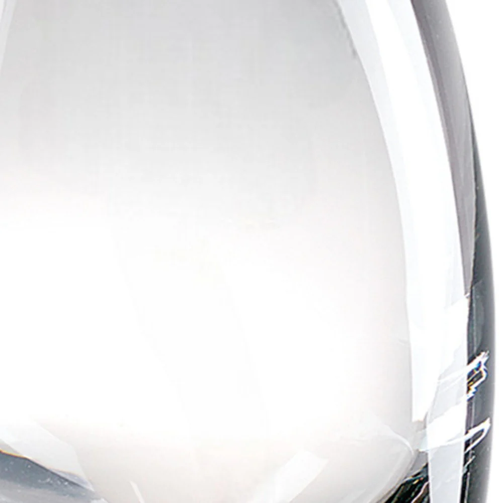 Clear Lead Free Crystal Oval Table Vase By Homeroots - Image 5