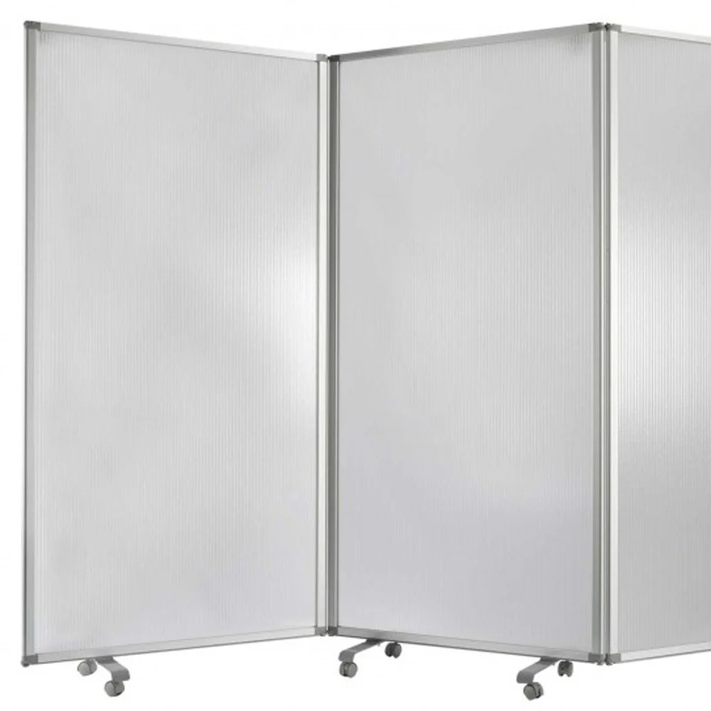 Clear Metal  Panel Resilient Screen By Homeroots - 370389 - Image 4