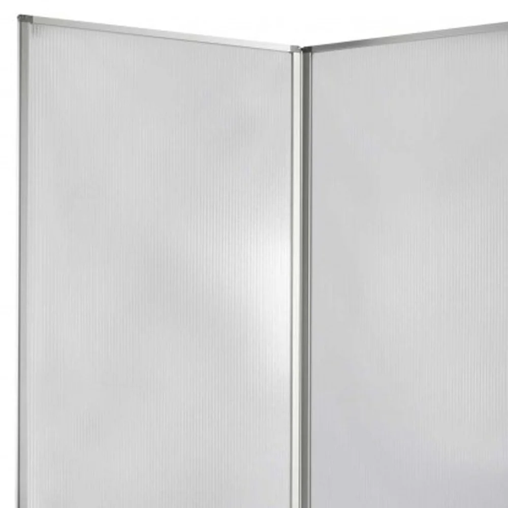 Clear Metal  Panel Resilient Screen By Homeroots - 370389 - Image 5
