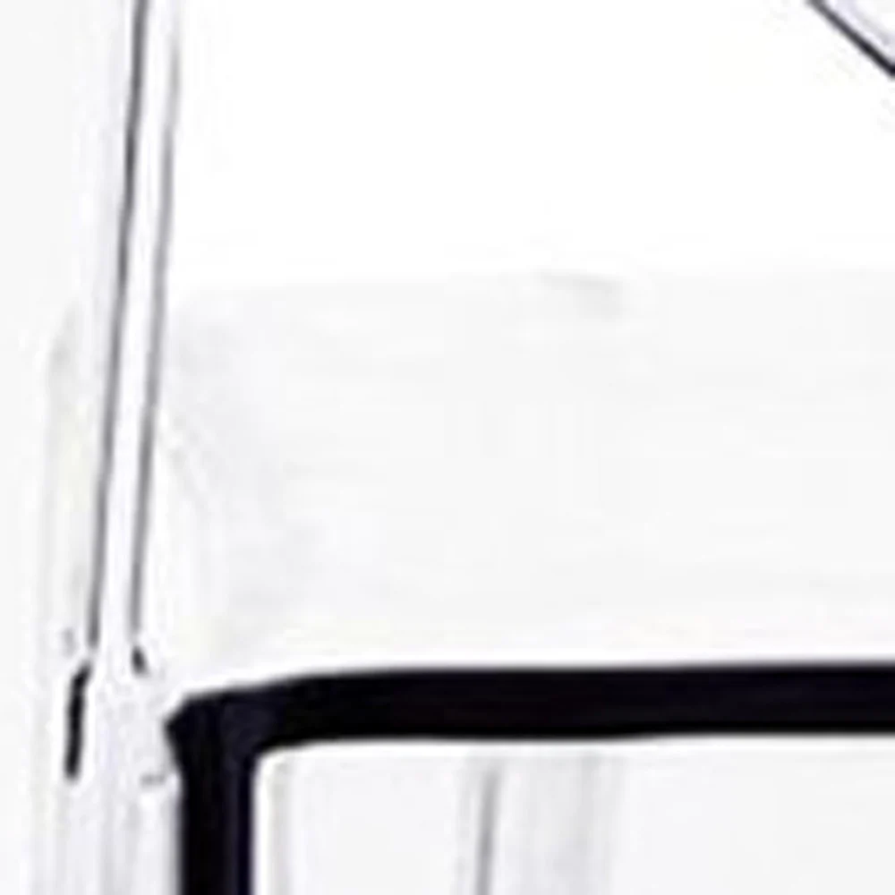 Clear Transparent Acrylic Dining Chair By Homeroots - Image 4