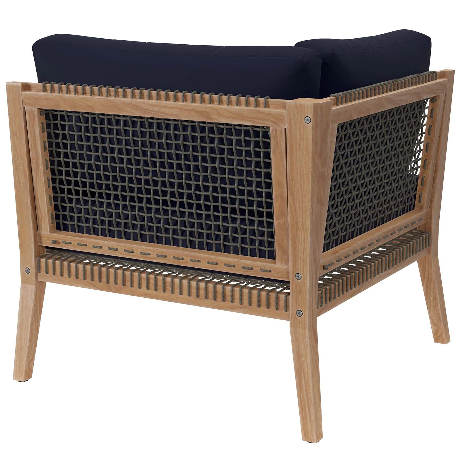 Clearwater Outdoor Patio Teak Wood Corner Chair By Modway - EEI-5855 - Image 16