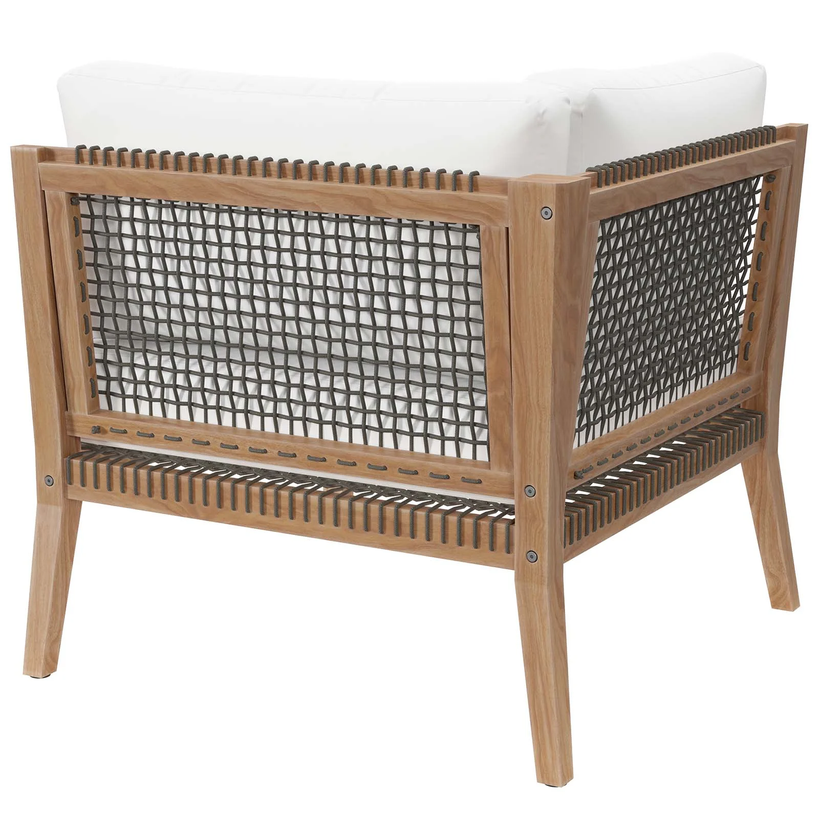 Clearwater Outdoor Patio Teak Wood Corner Chair By Modway - EEI-5855 - Image 23