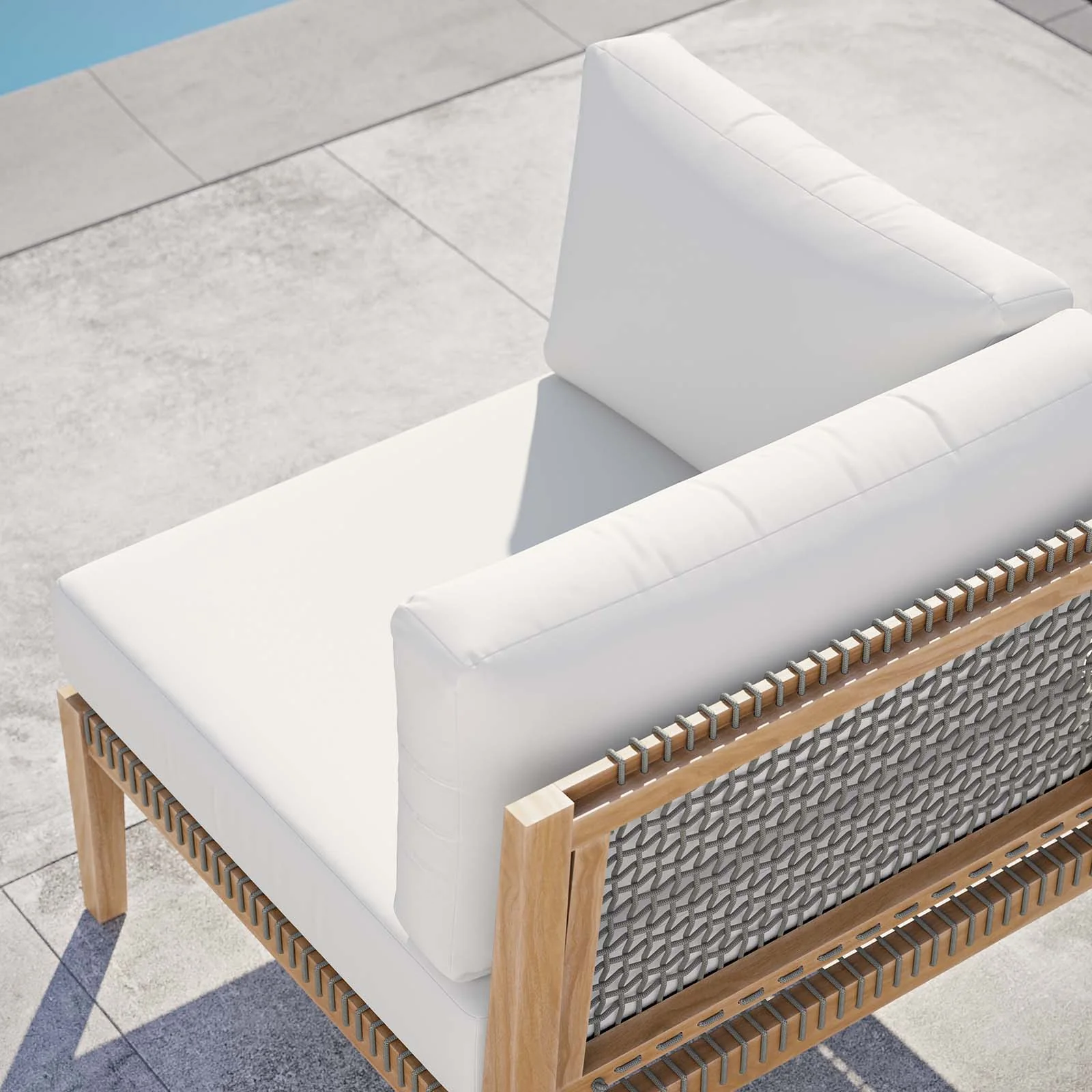 Clearwater Outdoor Patio Teak Wood Corner Chair By Modway - EEI-5855 - Image 27