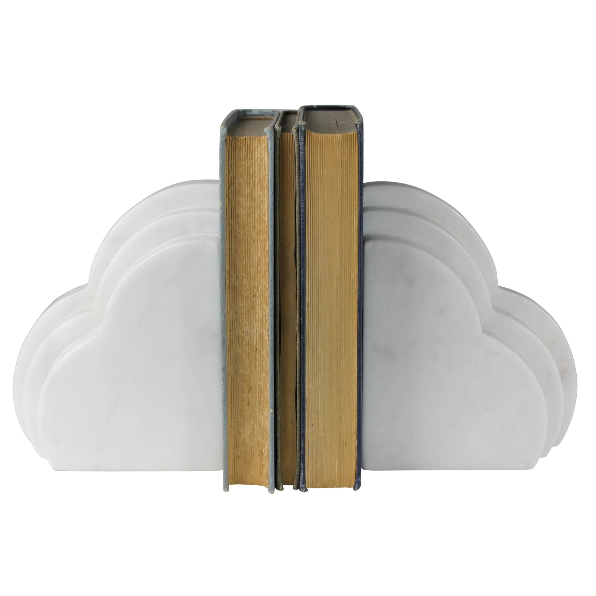 Cloud Bookends, Marble By HomArt - Image 2