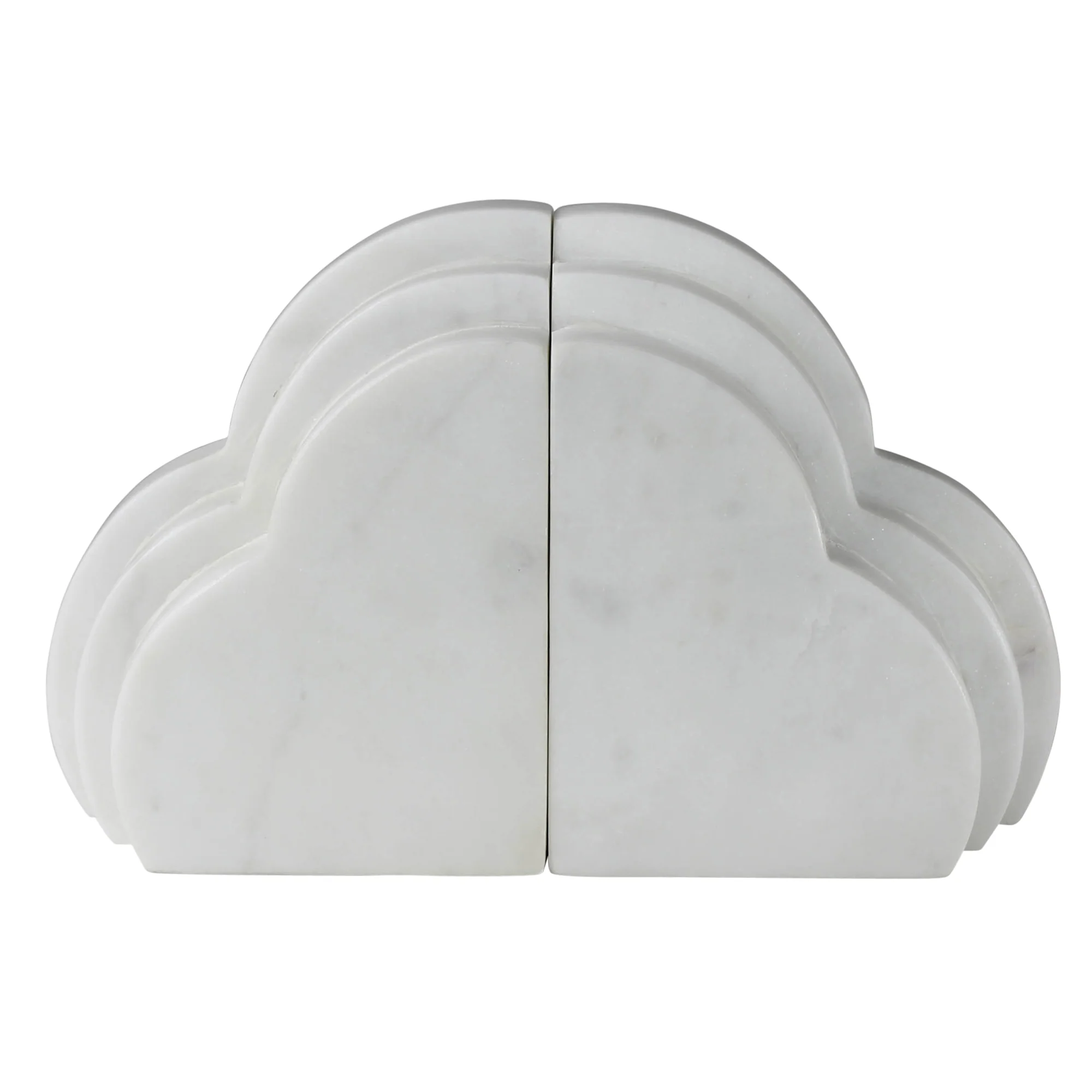Cloud Bookends, Marble By HomArt - Image 4
