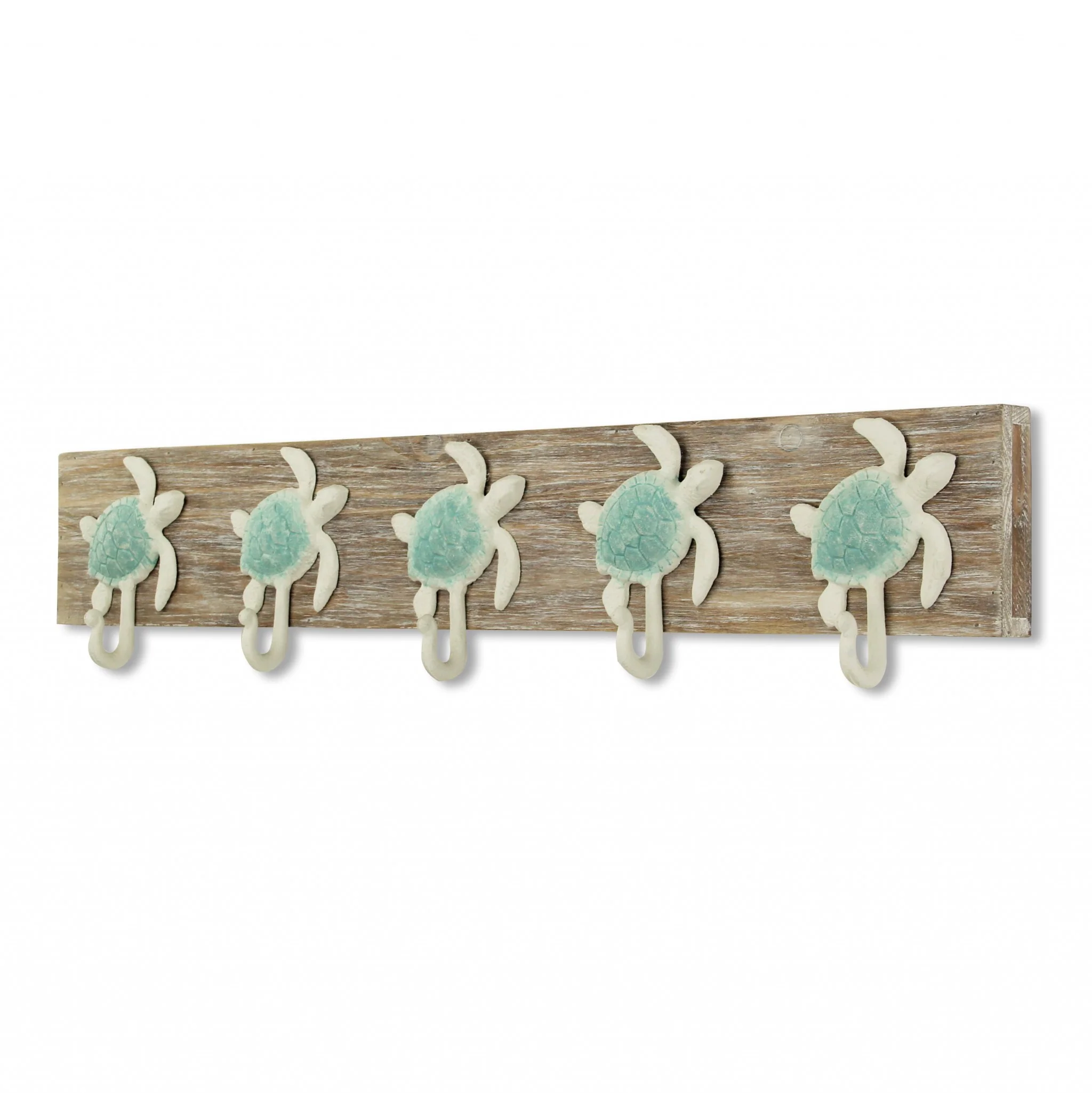 Coastal Sea Turtle Five Hook Coat Hanger By Homeroots - Image 3