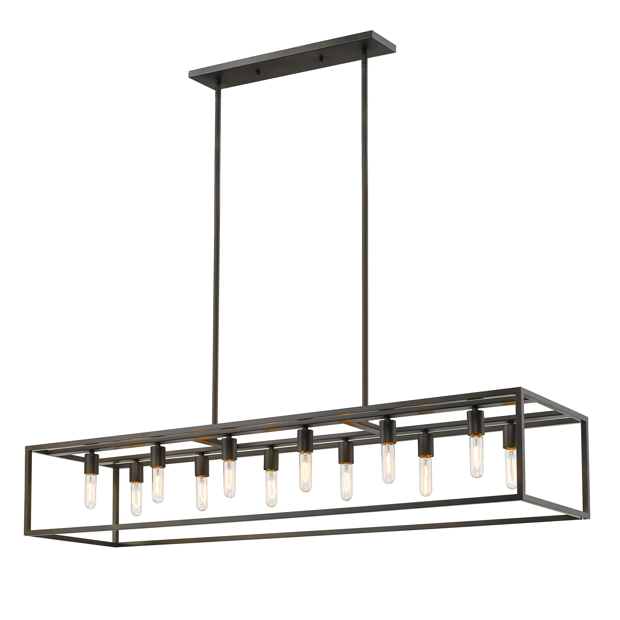 Cobar 12-Light Oil-Rubbed Bronze Island Pendant By Homeroots - Image 2