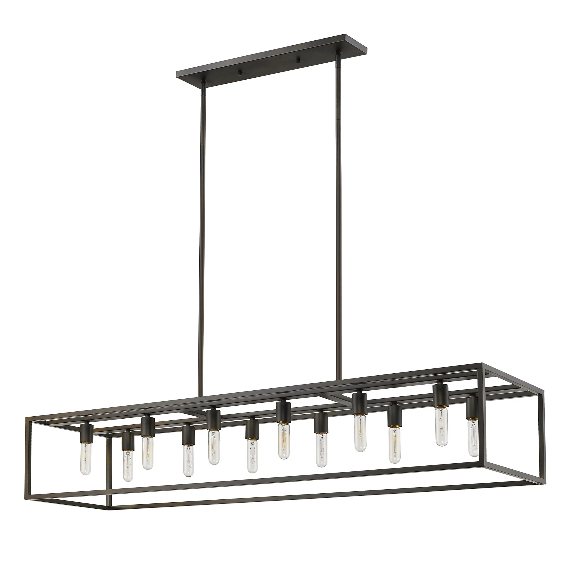 Cobar 12-Light Oil-Rubbed Bronze Island Pendant By Homeroots - Image 3