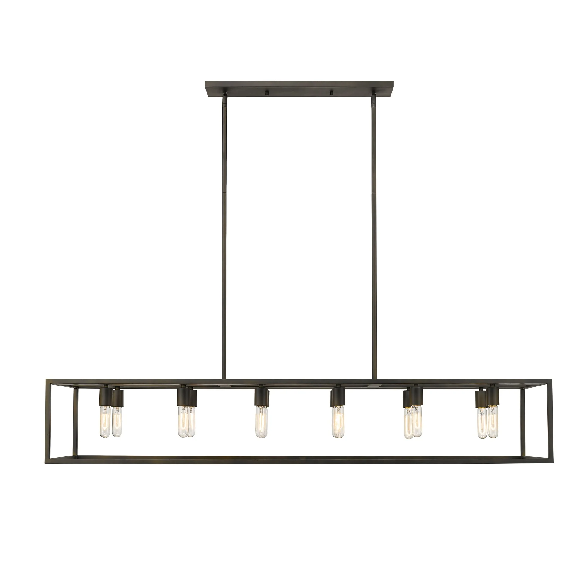 Cobar 12-Light Oil-Rubbed Bronze Island Pendant By Homeroots - Image 4