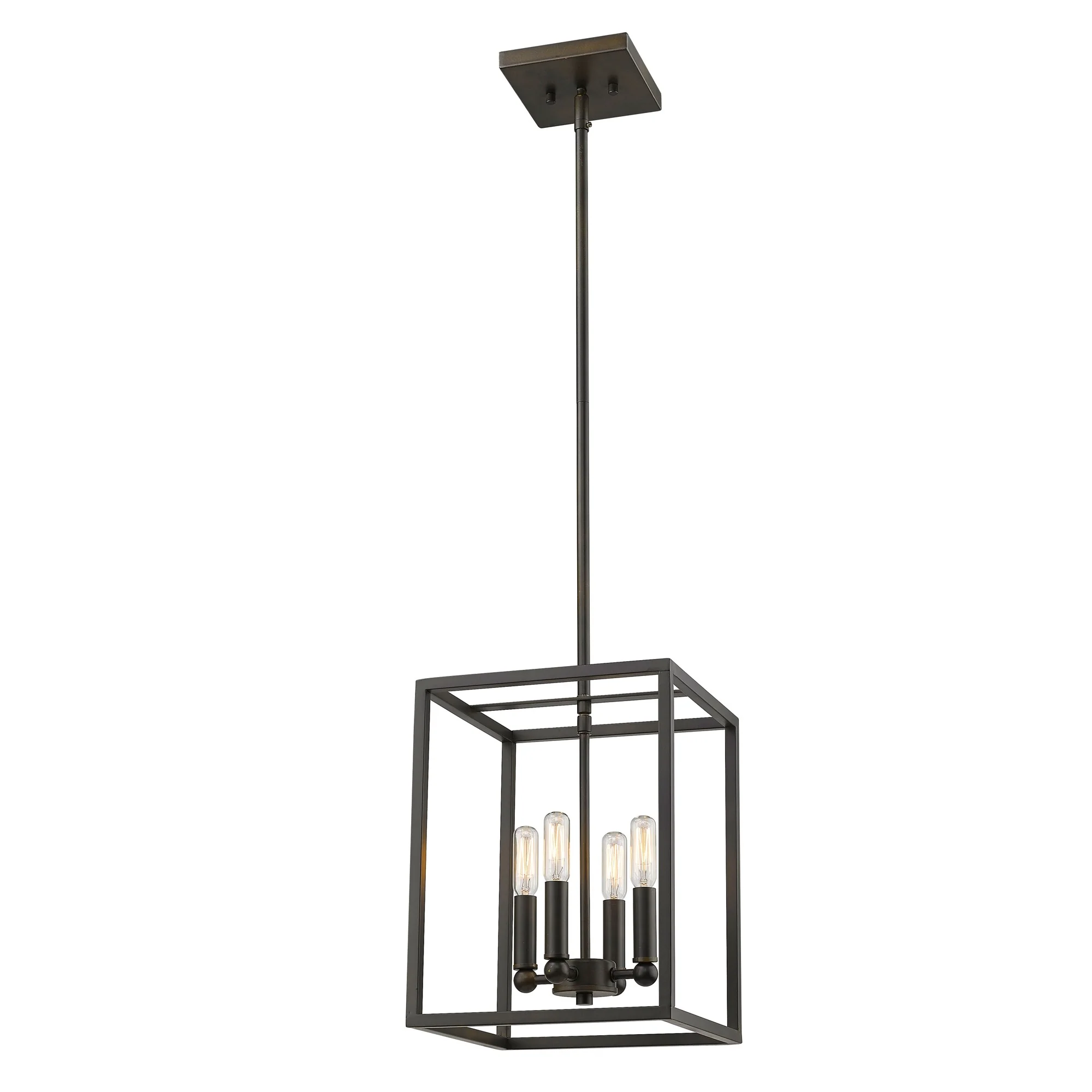 Cobar 4-Light Oil-Rubbed Bronze Pendant By Homeroots - Image 2
