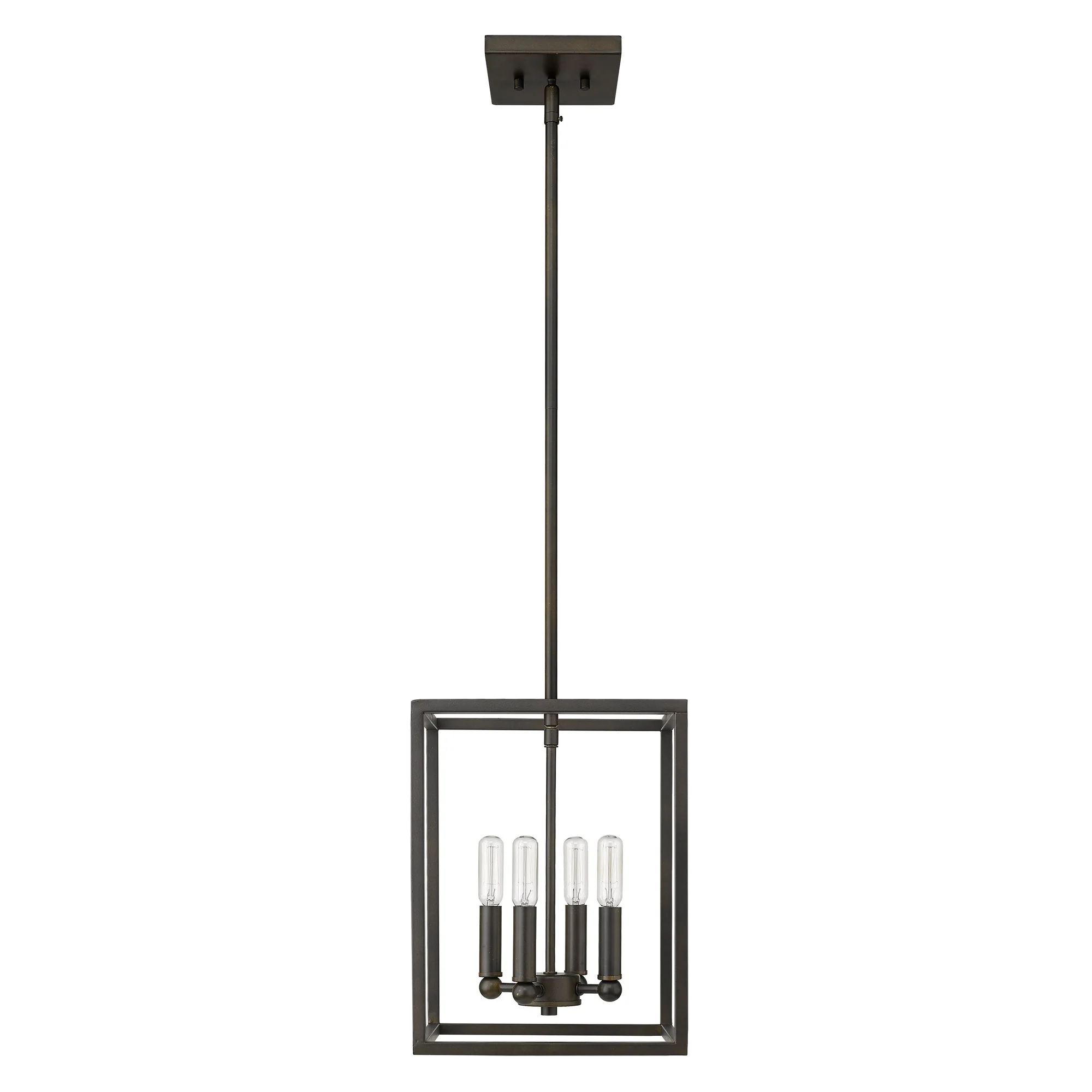 Cobar 4-Light Oil-Rubbed Bronze Pendant By Homeroots - Image 5