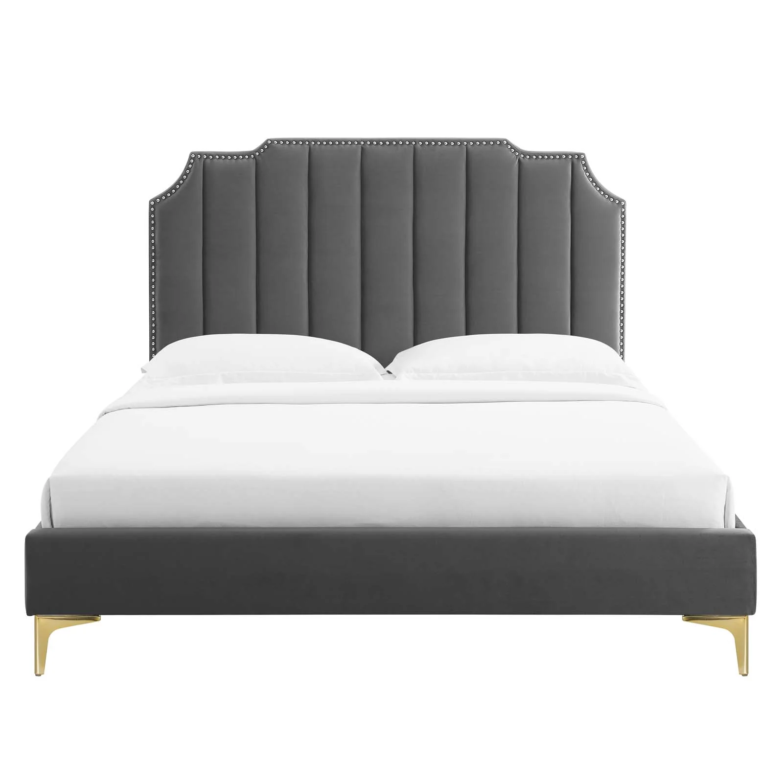 Colette Full Performance Velvet Platform Bed By Modway - MOD-6888 - Image 12