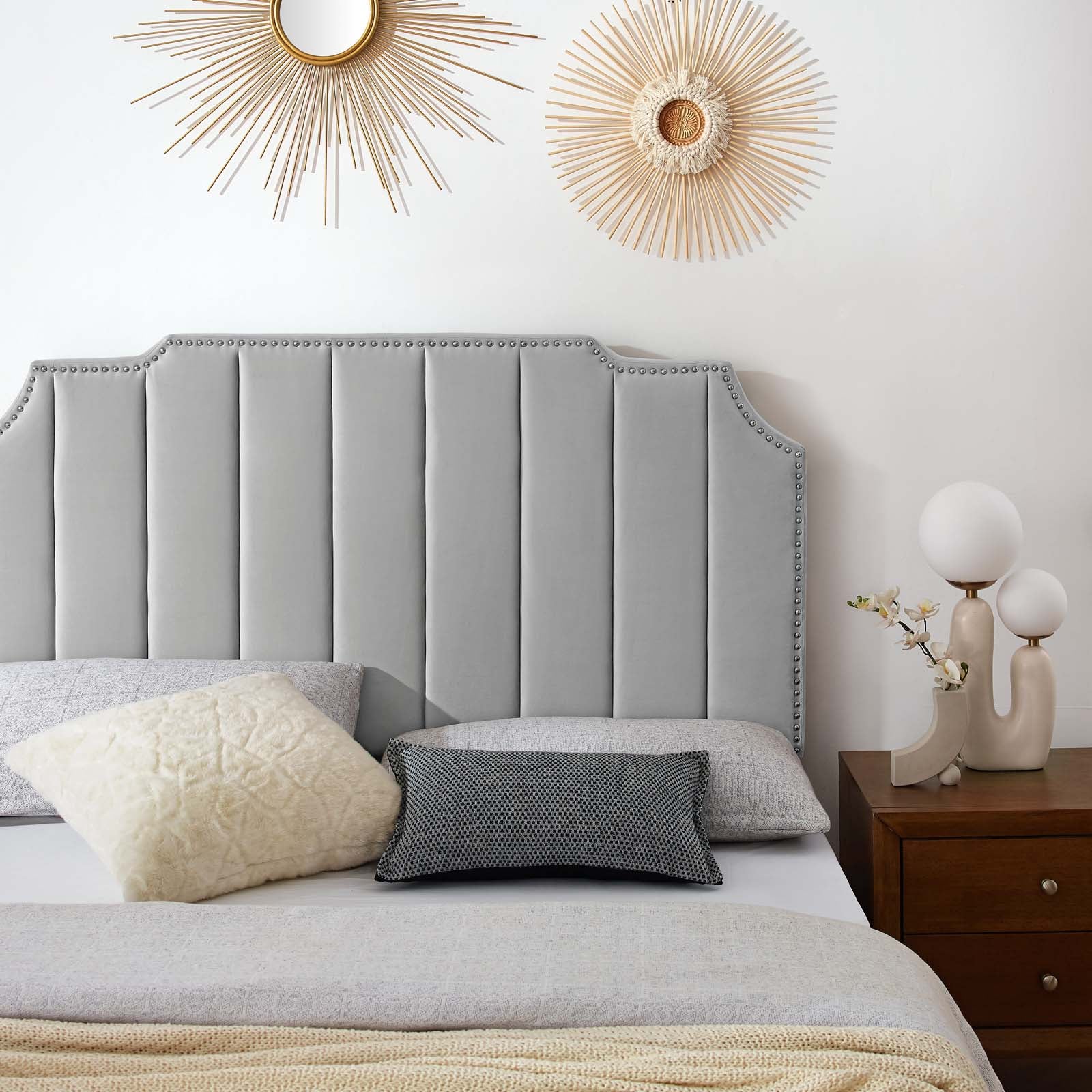 Colette Full Performance Velvet Platform Bed By Modway - MOD-6888 - Image 40