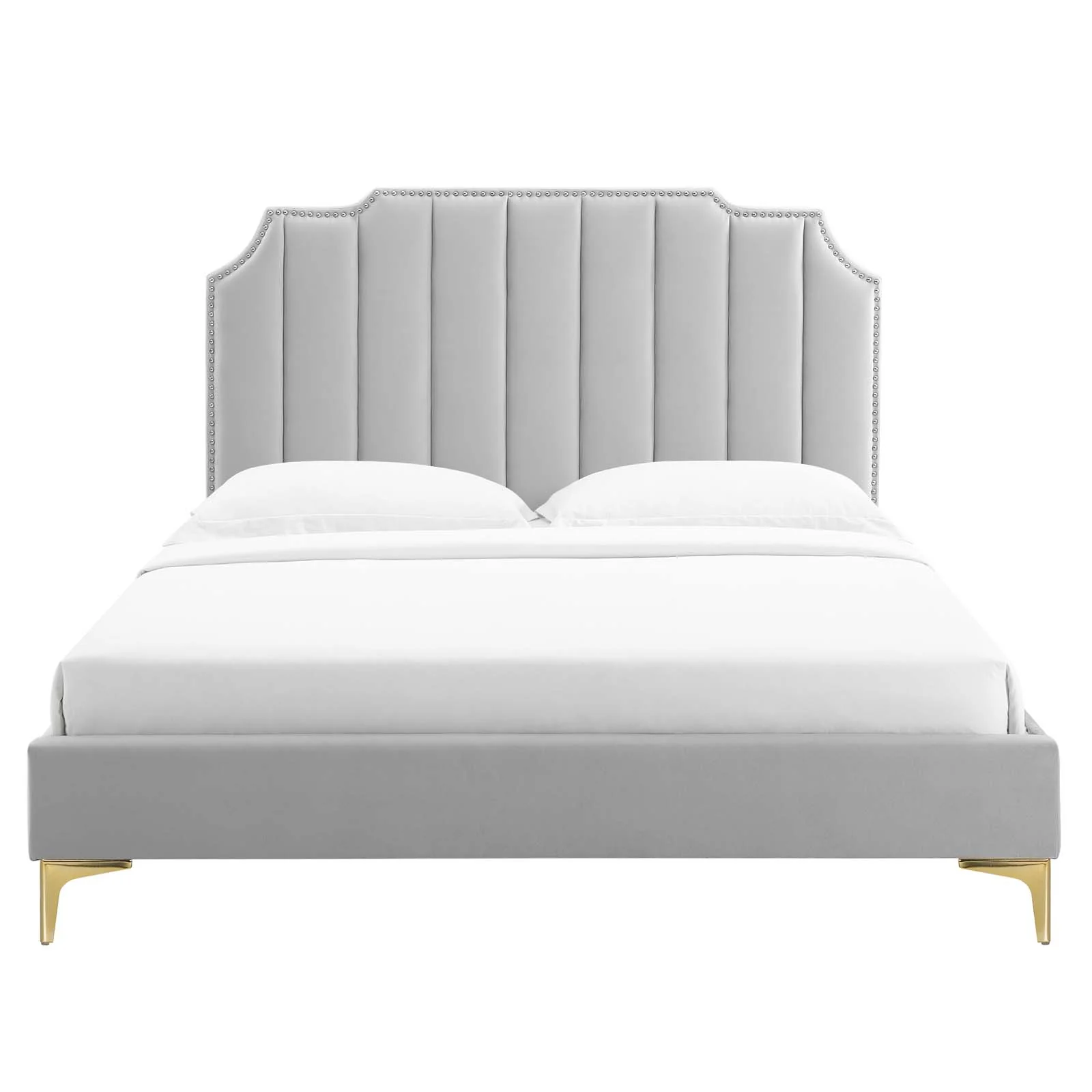 Colette Full Performance Velvet Platform Bed By Modway - MOD-6888 - Image 44