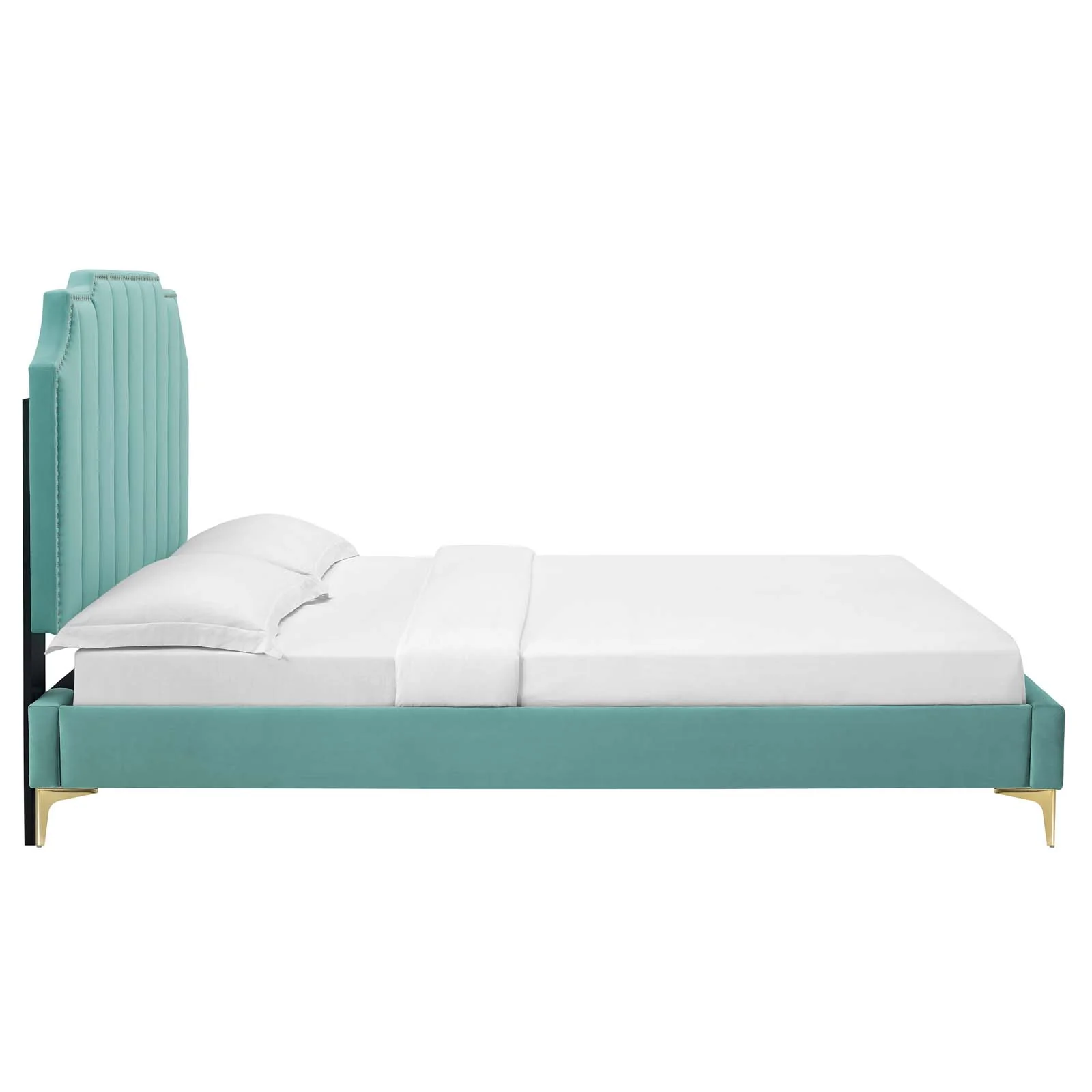 Colette Full Performance Velvet Platform Bed By Modway - MOD-6888 - Image 59