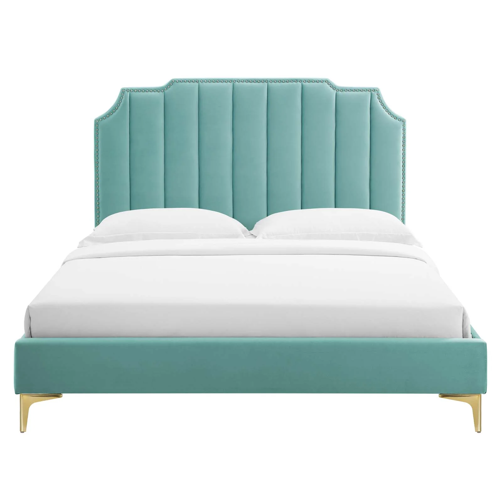 Colette Full Performance Velvet Platform Bed By Modway - MOD-6888 - Image 60