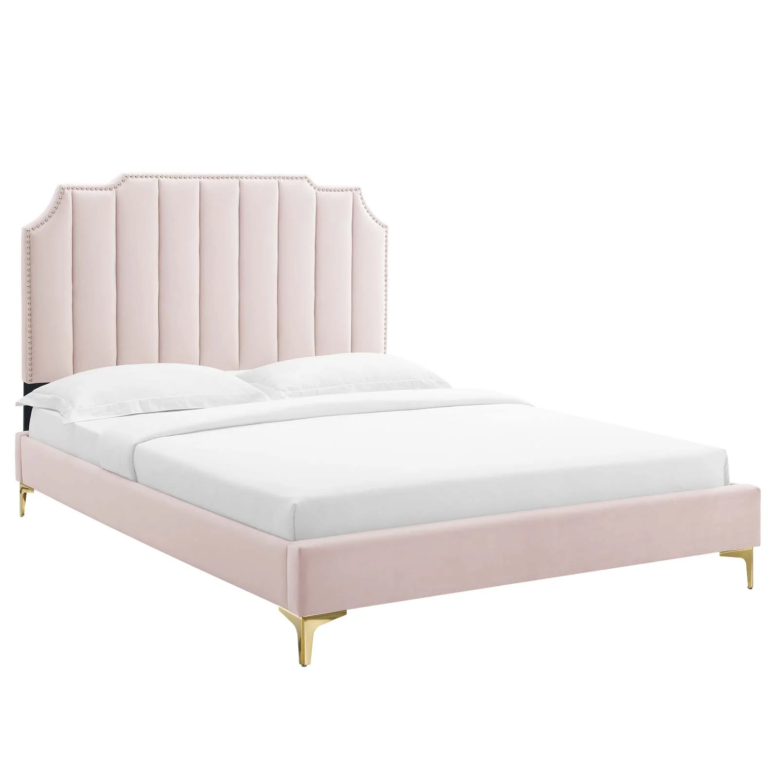Colette Full Performance Velvet Platform Bed By Modway - MOD-6888 - Image 81