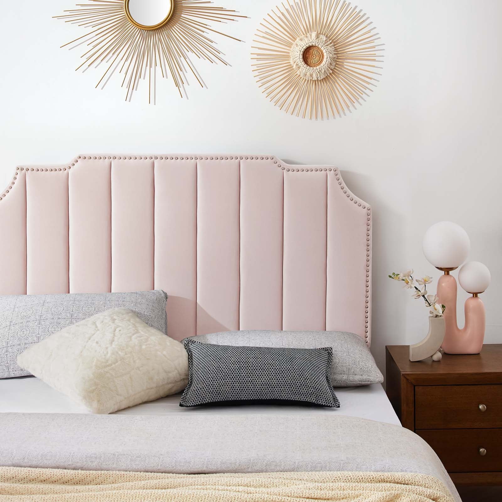 Colette Full Performance Velvet Platform Bed By Modway - MOD-6888 - Image 88