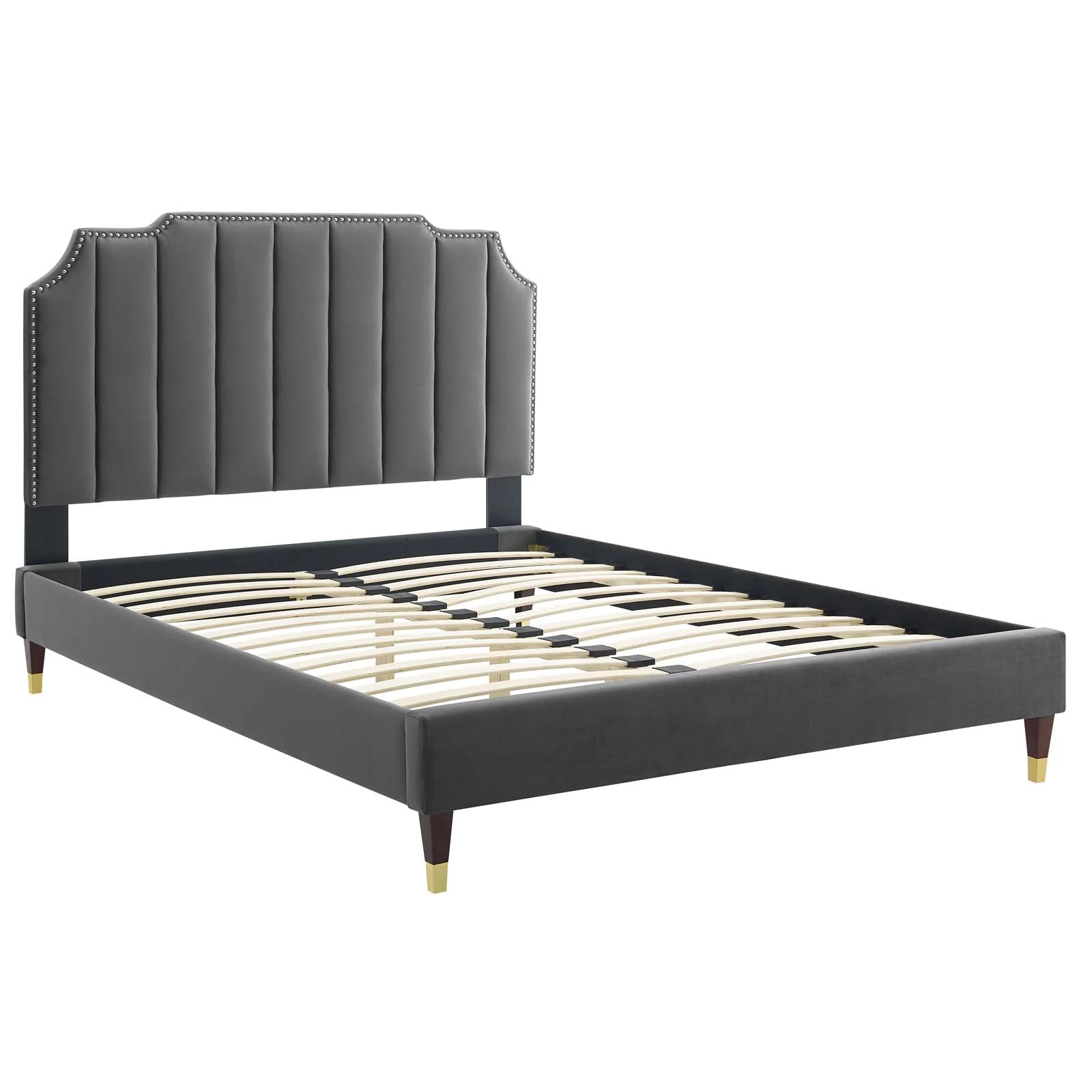 Colette Full Performance Velvet Platform Bed By Modway - MOD-6889 - Image 10