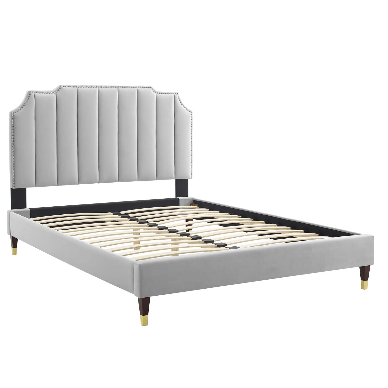 Colette Full Performance Velvet Platform Bed By Modway - MOD-6889 - Image 42