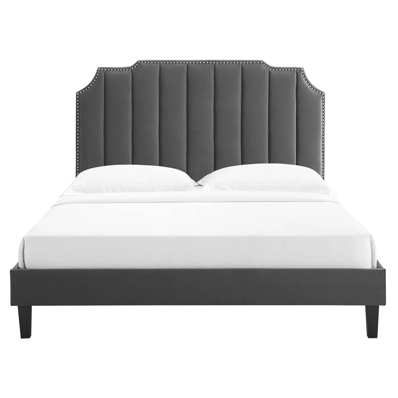 Colette Full Performance Velvet Platform Bed By Modway - MOD-6890 - Image 12