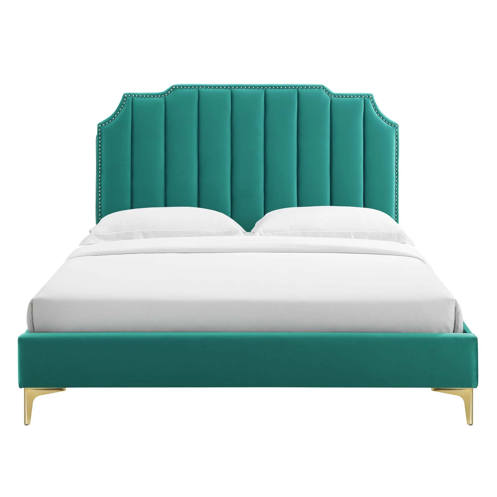 Colette King Performance Velvet Platform Bed By Modway - MOD-6894 - Image 108