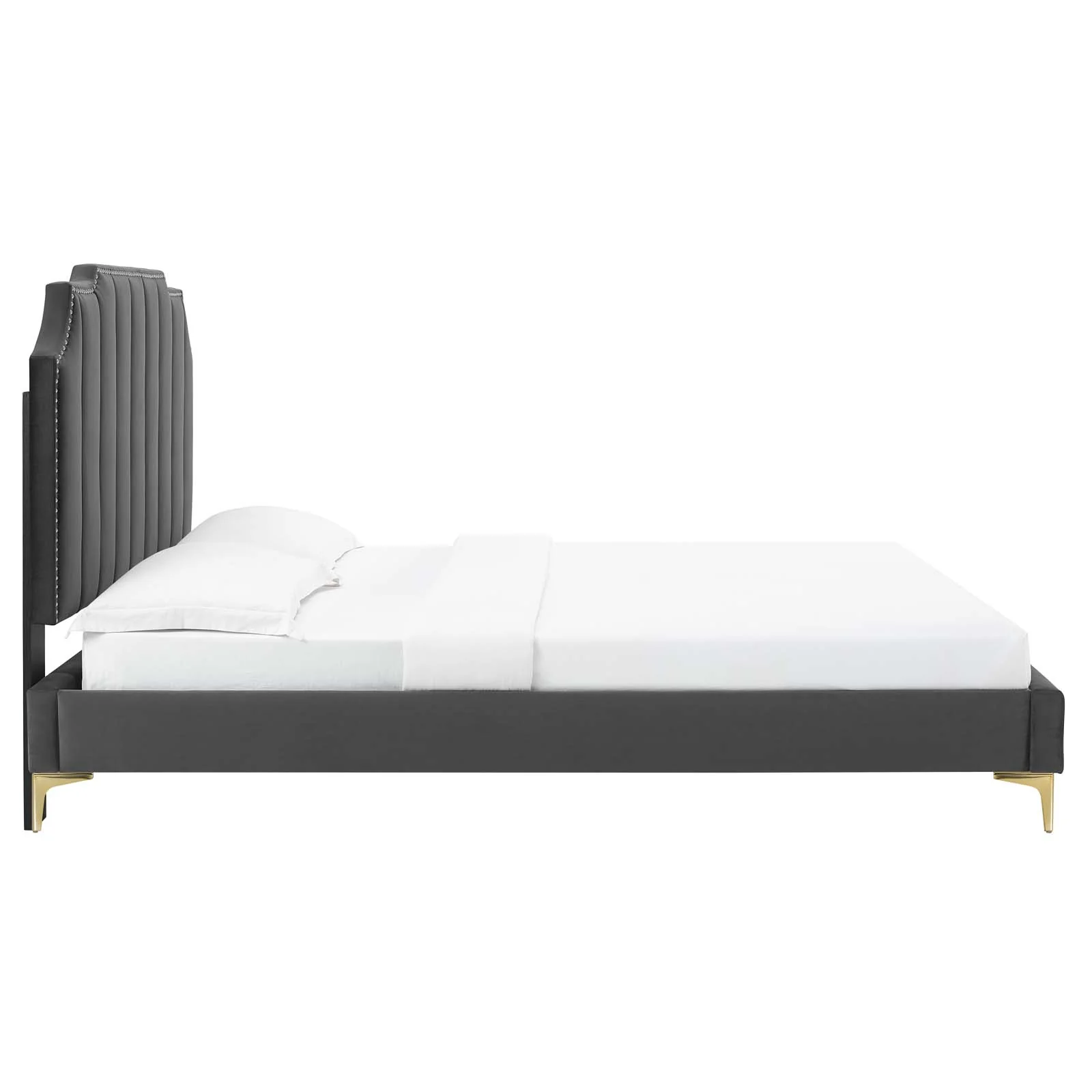 Colette King Performance Velvet Platform Bed By Modway - MOD-6894 - Image 11