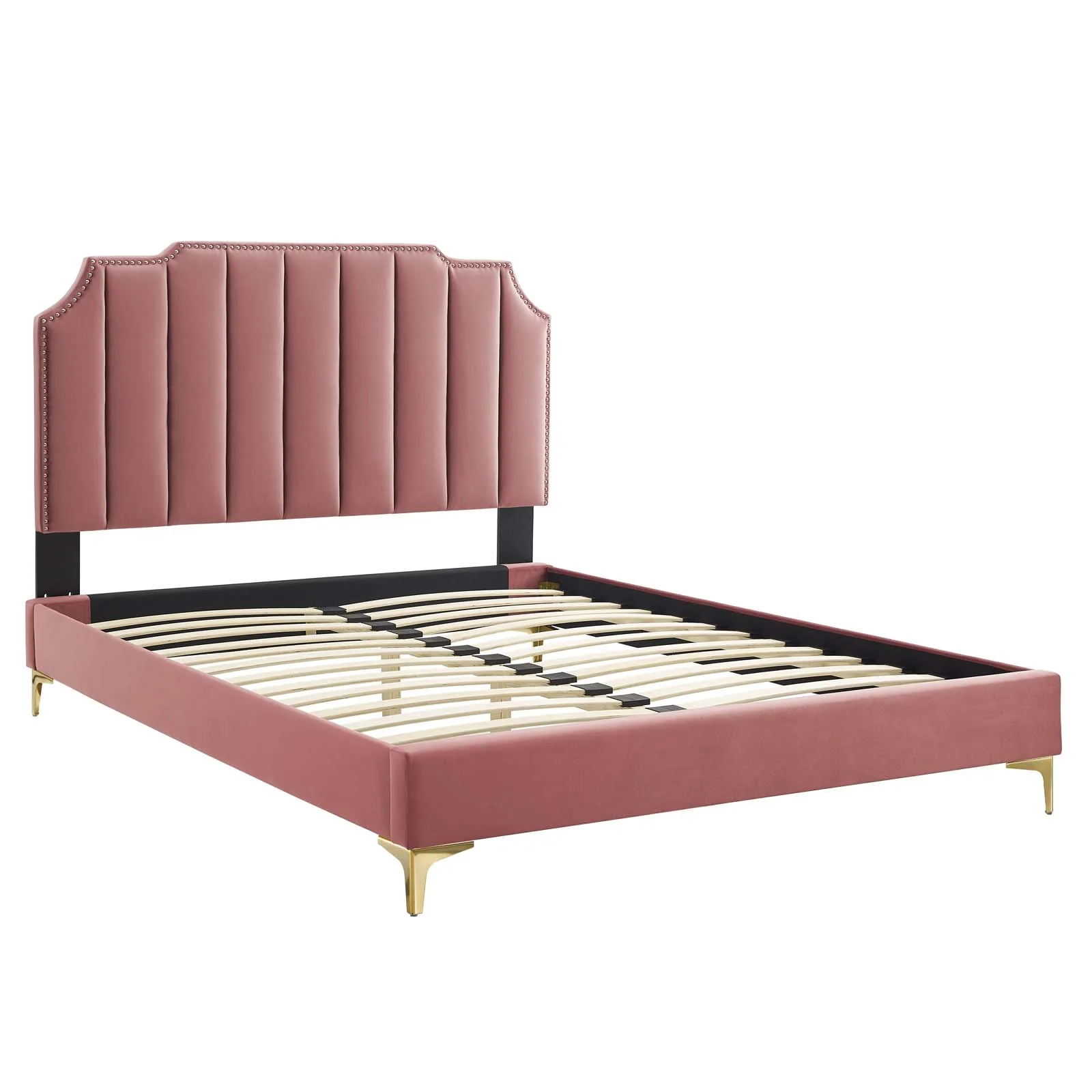 Colette King Performance Velvet Platform Bed By Modway - MOD-6894 - Image 26