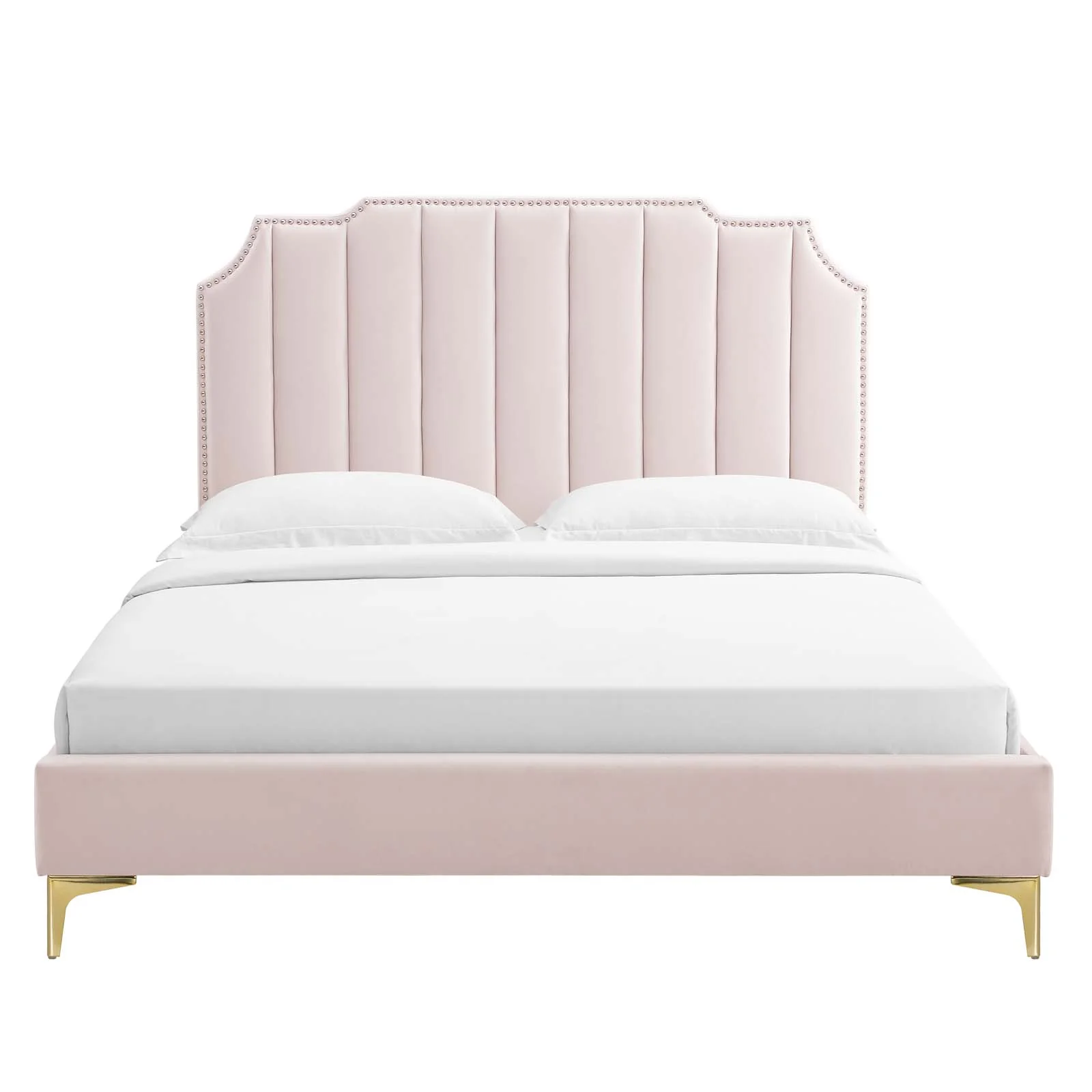 Colette King Performance Velvet Platform Bed By Modway - MOD-6894 - Image 92