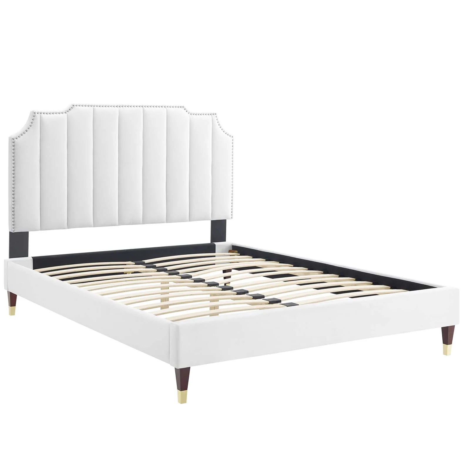Colette King Performance Velvet Platform Bed By Modway - MOD-7074 - Image 122