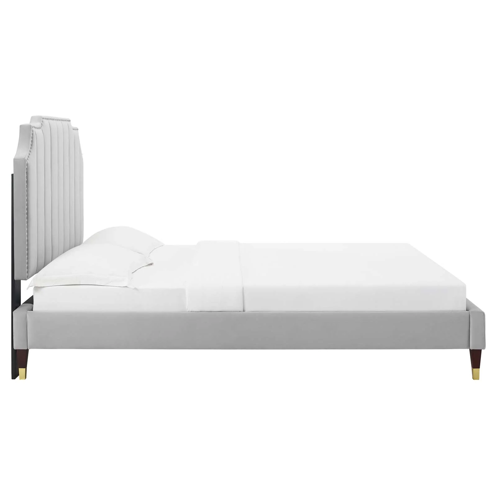 Colette King Performance Velvet Platform Bed By Modway - MOD-7074 - Image 43