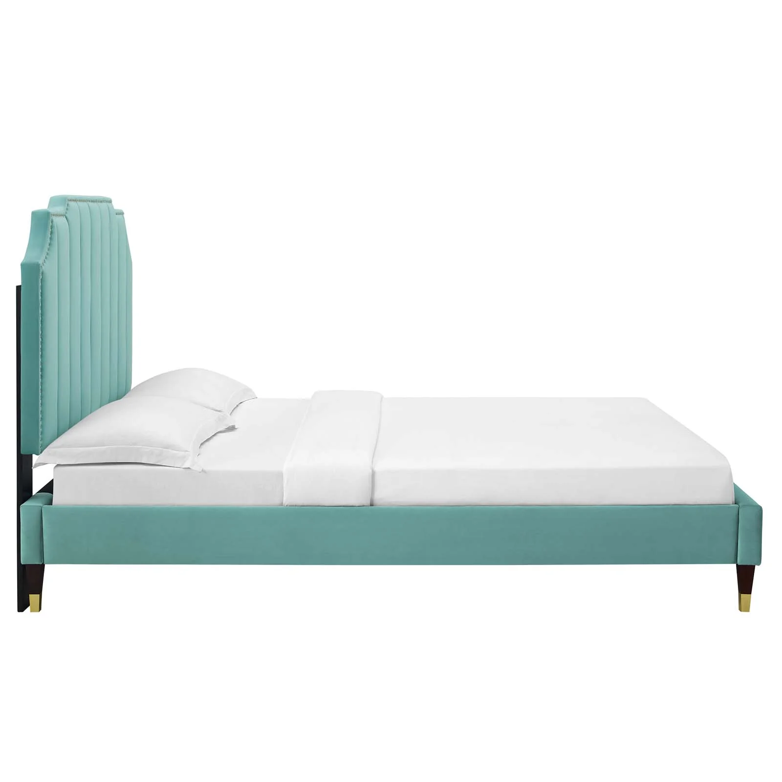 Colette King Performance Velvet Platform Bed By Modway - MOD-7074 - Image 59