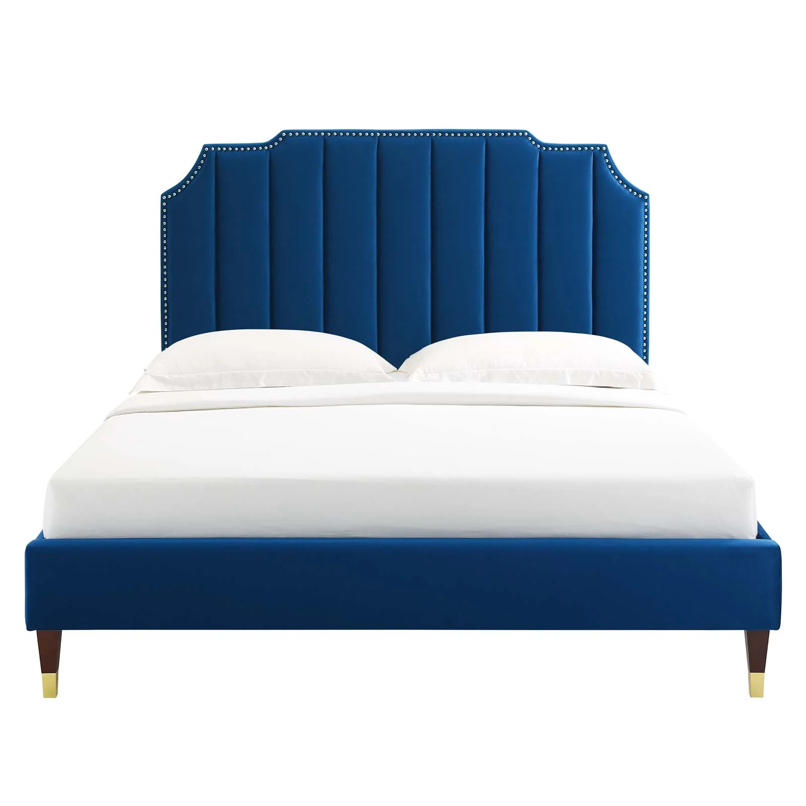 Colette King Performance Velvet Platform Bed By Modway - MOD-7074 - Image 76