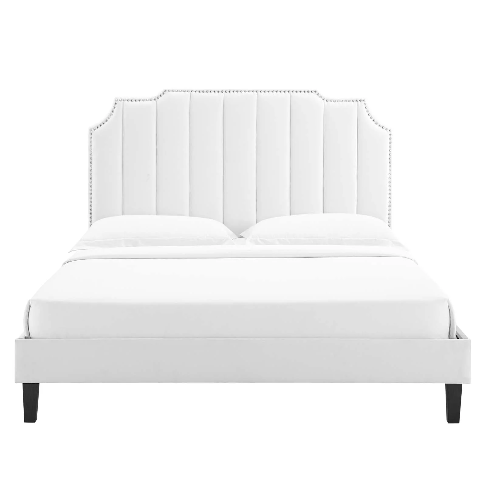 Colette King Performance Velvet Platform Bed By Modway - MOD-7075 - Image 124