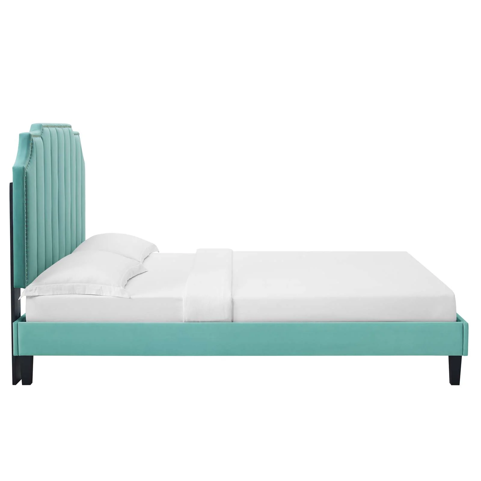 Colette King Performance Velvet Platform Bed By Modway - MOD-7075 - Image 59