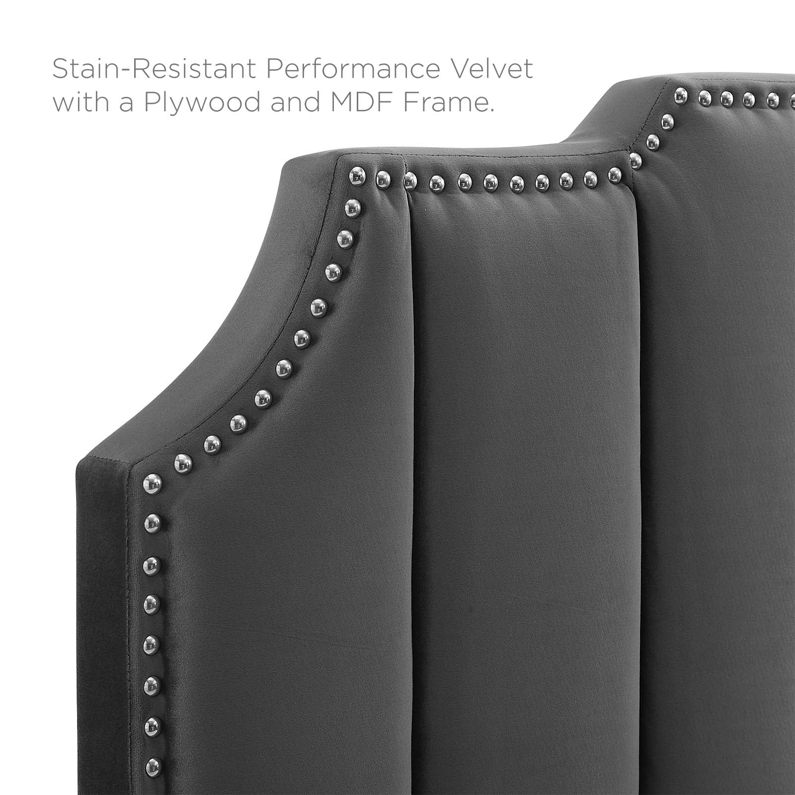 Colette King Performance Velvet Platform Bed By Modway - MOD-7075 - Image 7
