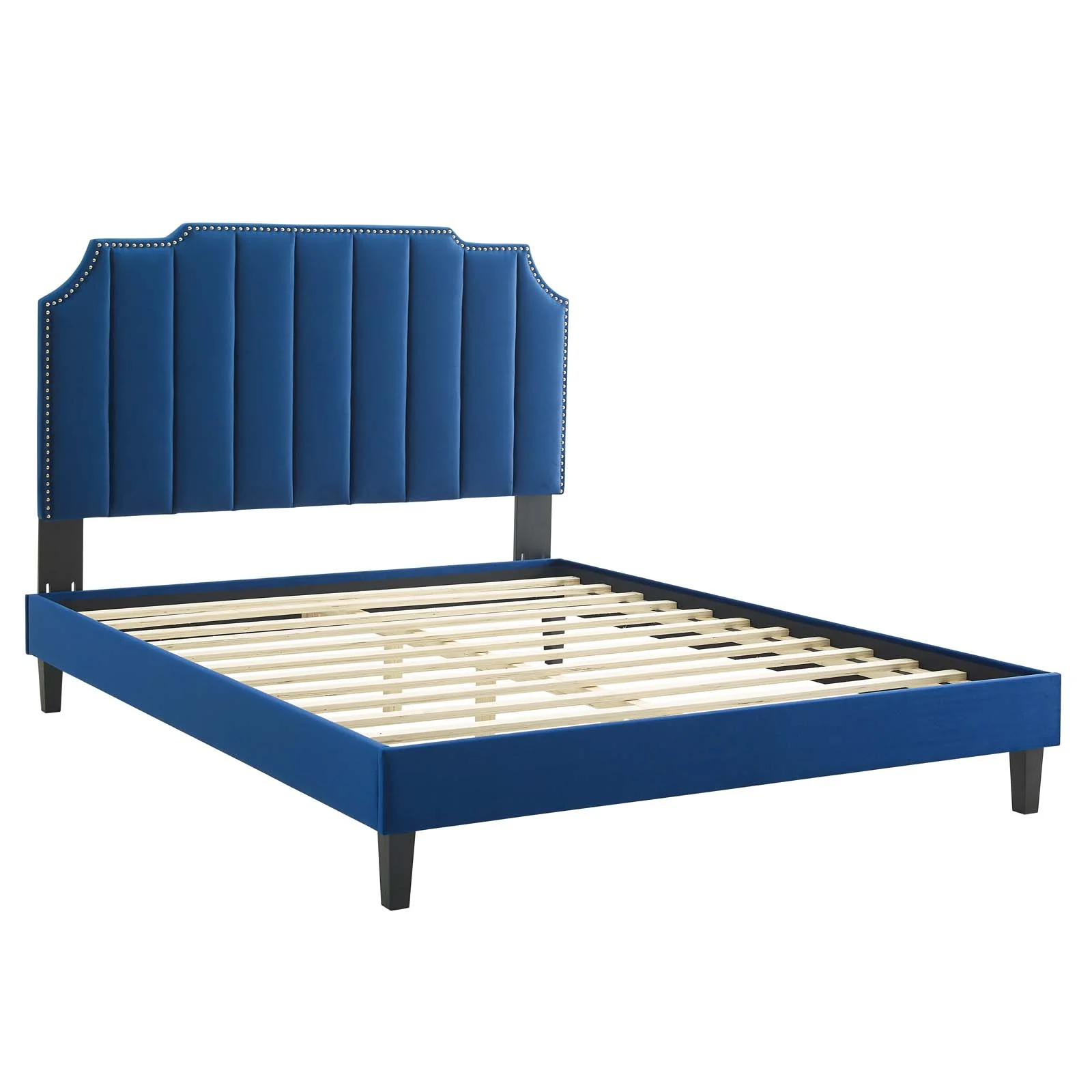 Colette King Performance Velvet Platform Bed By Modway - MOD-7075 - Image 74