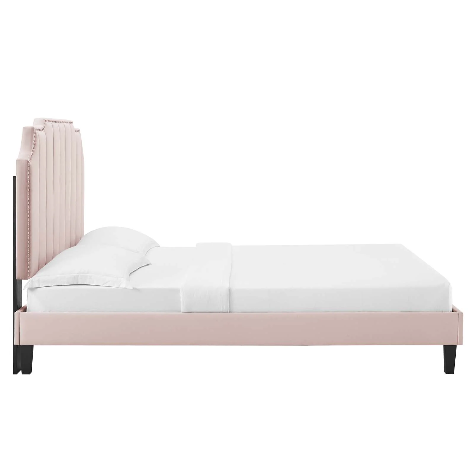 Colette King Performance Velvet Platform Bed By Modway - MOD-7075 - Image 91
